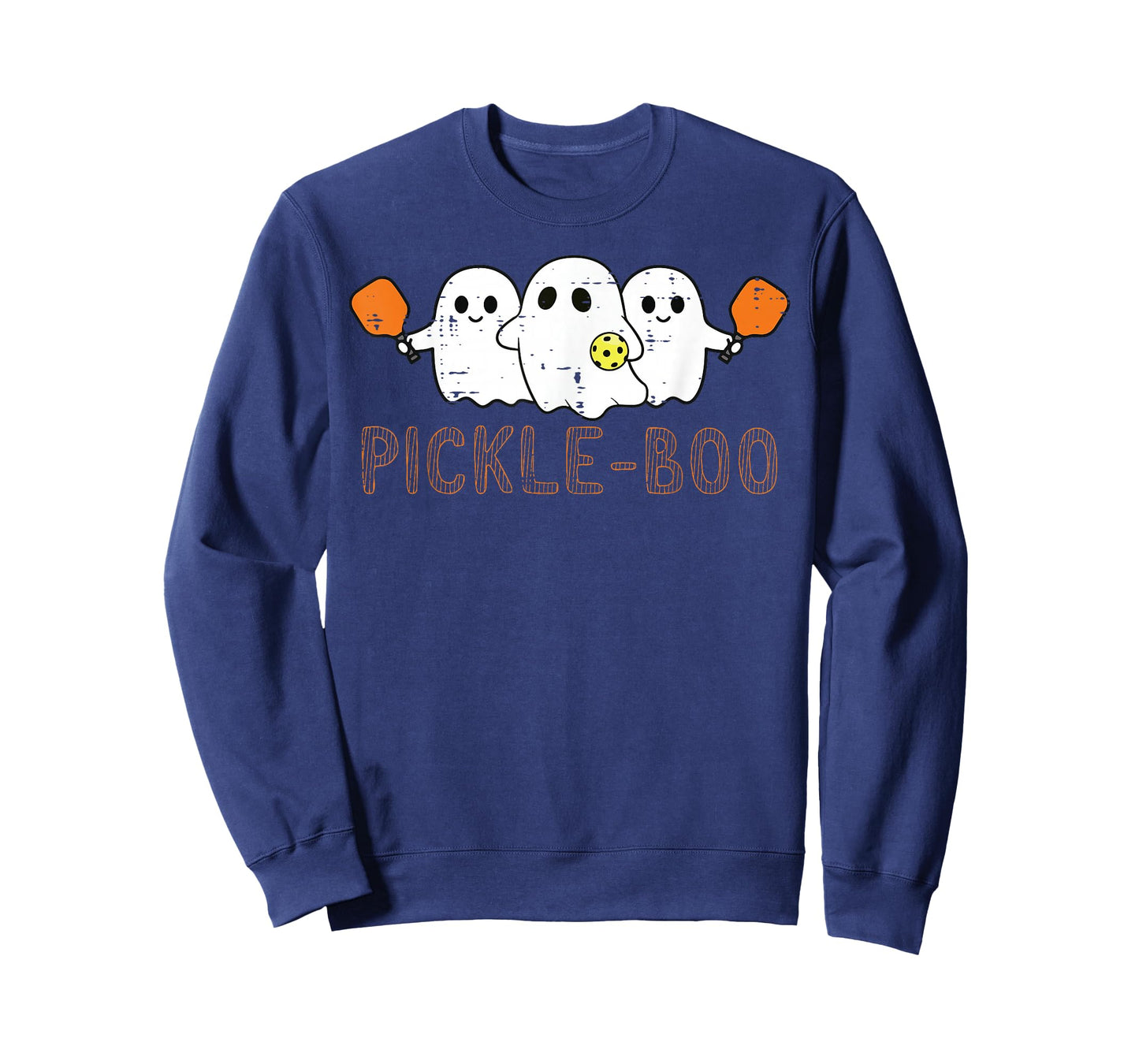 Halloween Pickleball Ghosts Pickle Boo Costume Men Women Kid T-Shirt