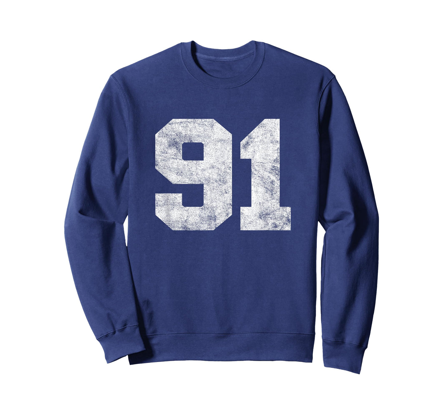 Vintage Lucky Number 91 Birthday Sports Player Team Athlete T-Shirt