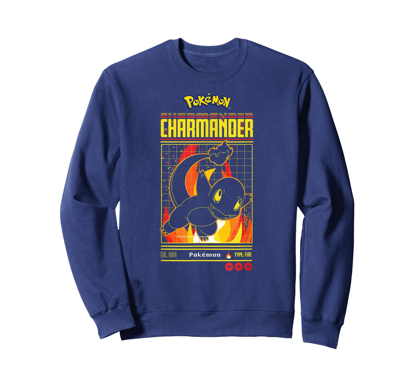 Pokémon - Charmander Retro Gamer T-Shirt