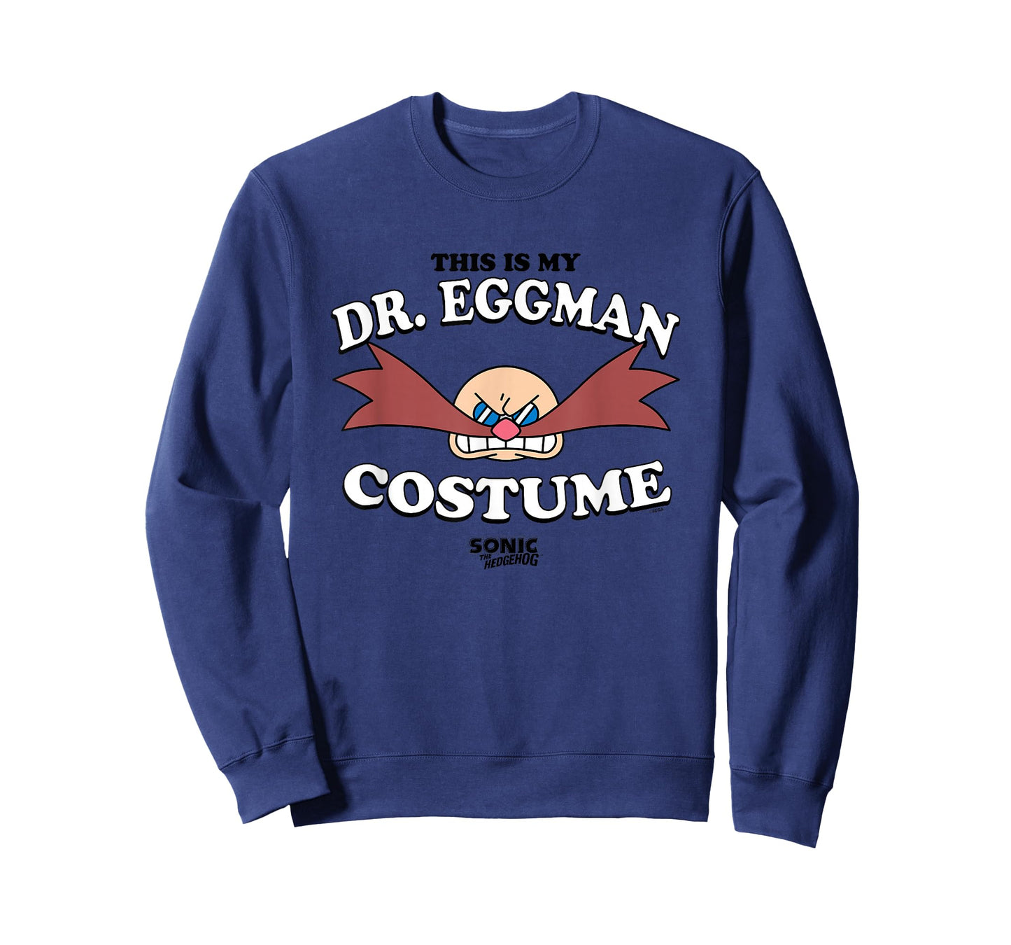 Sonic The Hedgehog Halloween This Is My Eggman Retro Costume T-Shirt