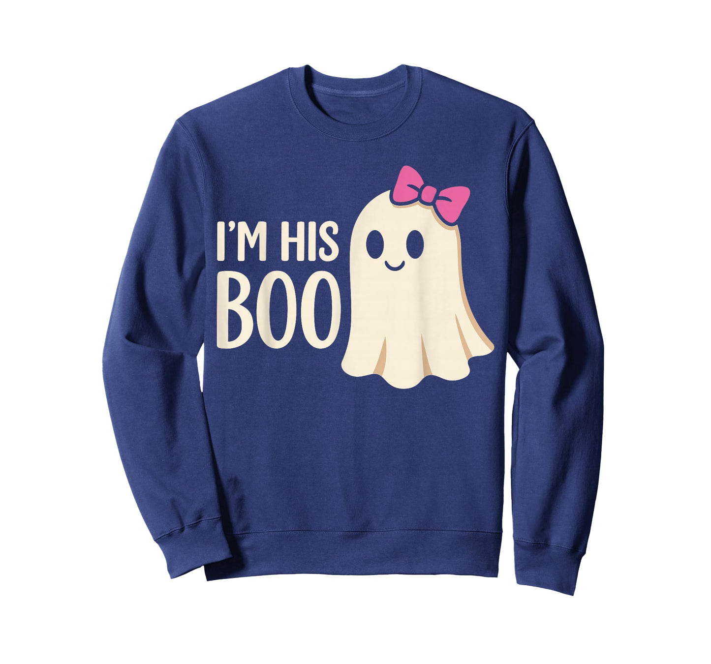 Halloween His and Hers Matching Outfits, Ghost I'm His Boo T-Shirt