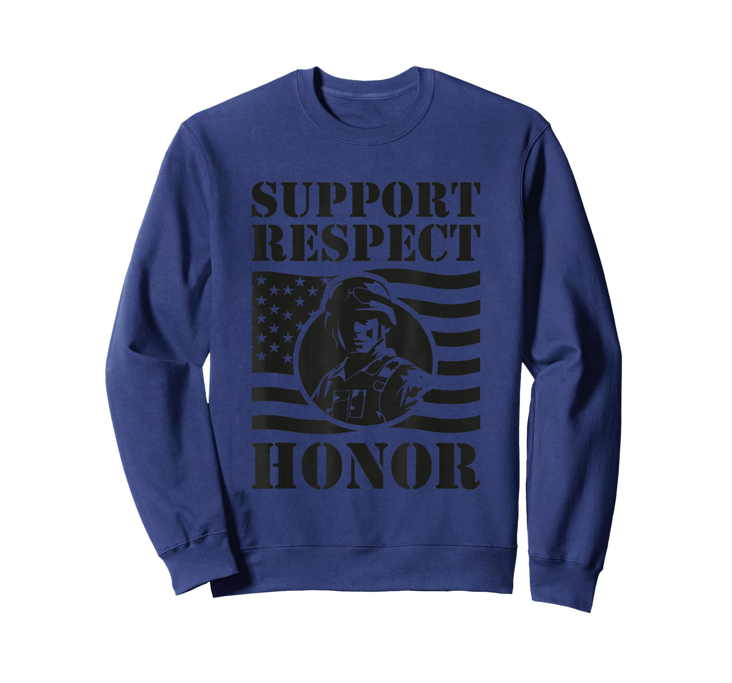 Support Respect Honor Army Memorial Day Veteran Soldier T-Shirt