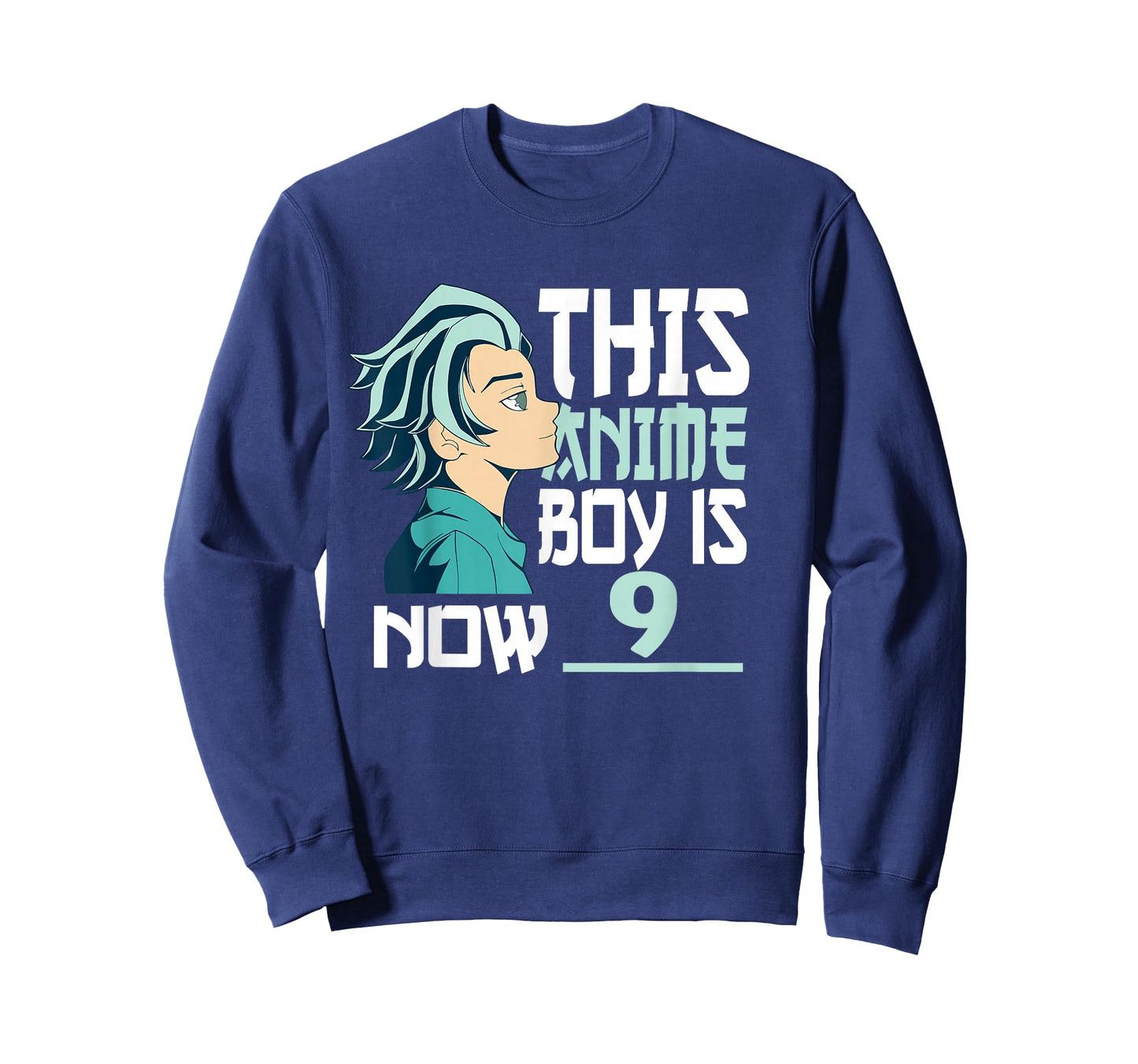 Manga This Anime Boy is Now 9 Years Old 9 th Birthday T-Shirt