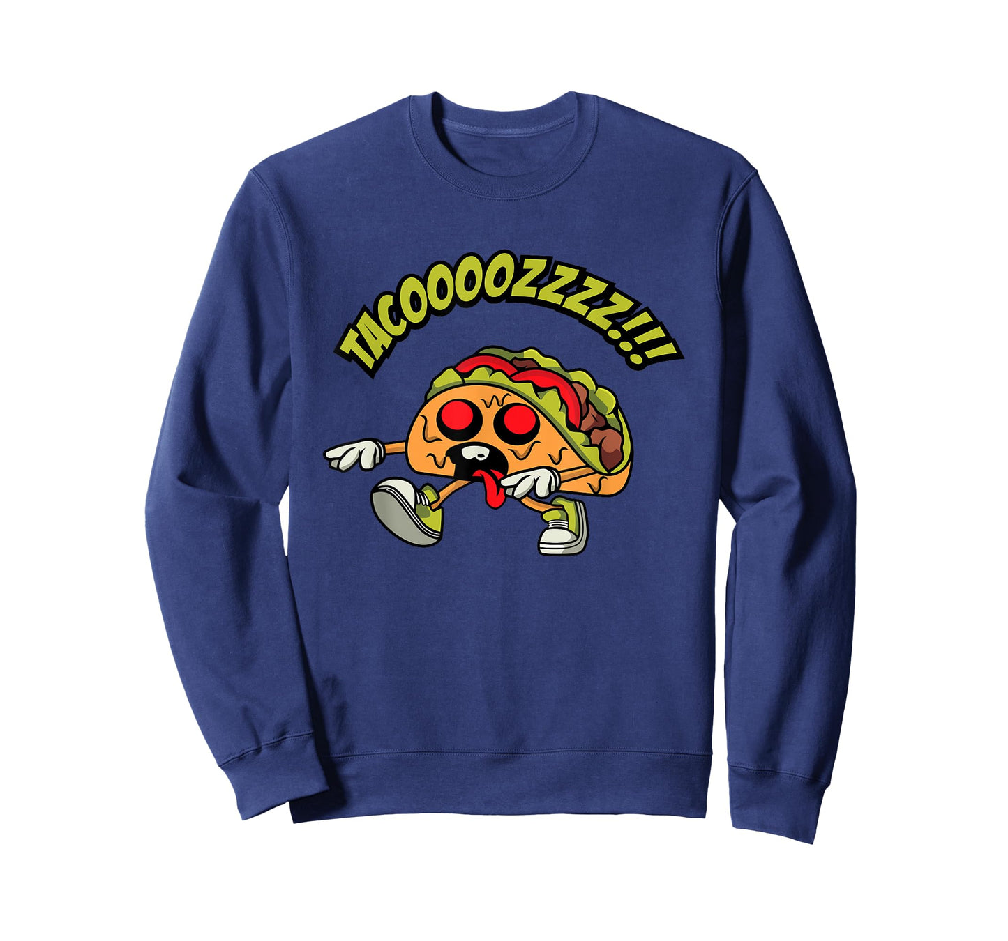 Zombie Taco, Tacos Lover, Foodie Fan, Funny Taco Zombie T-Shirt