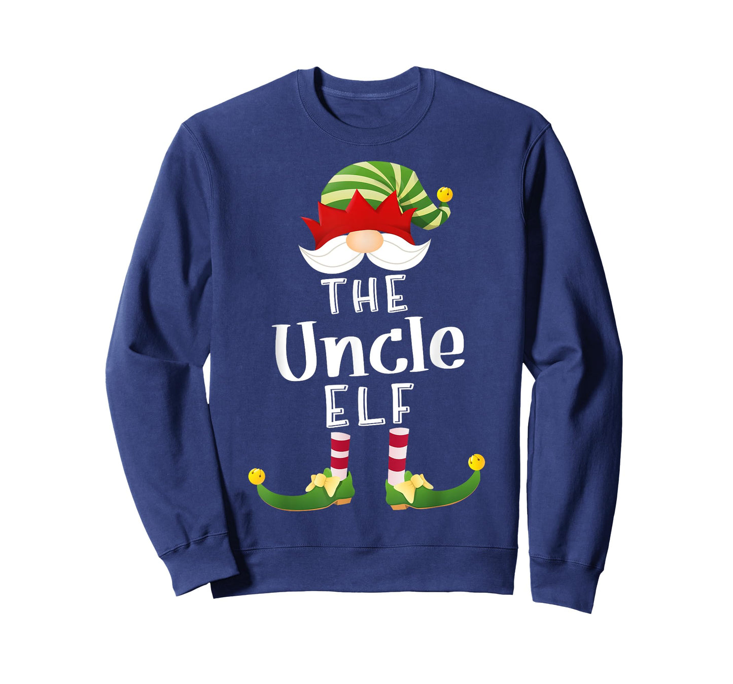 Uncle Elf Group Christmas Funny Pajama Party T-Shirt