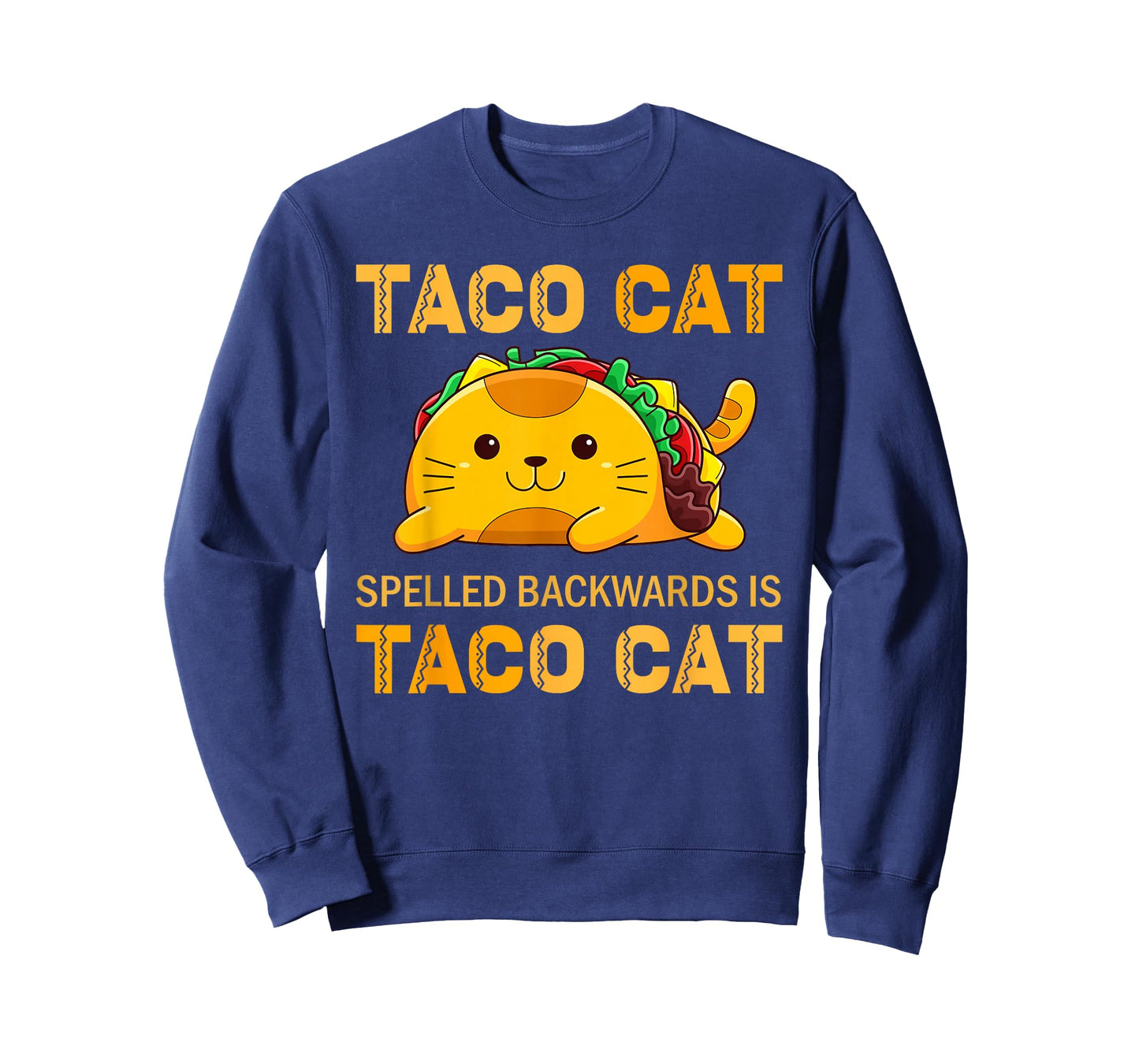 TacoCat for Kids Taco Cat Cinco de Mayo Taco Cat Cat T-Shirt
