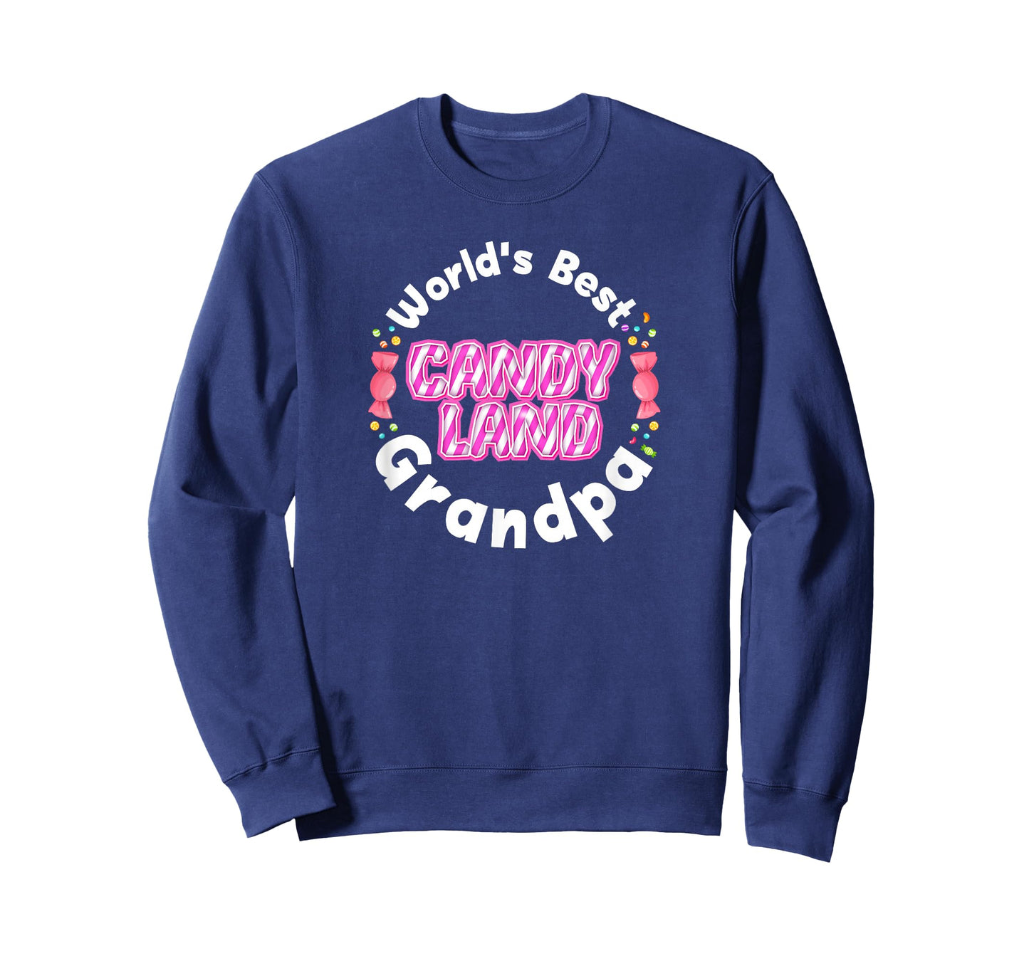Candy Land Worlds Best Grandpa T-Shirt