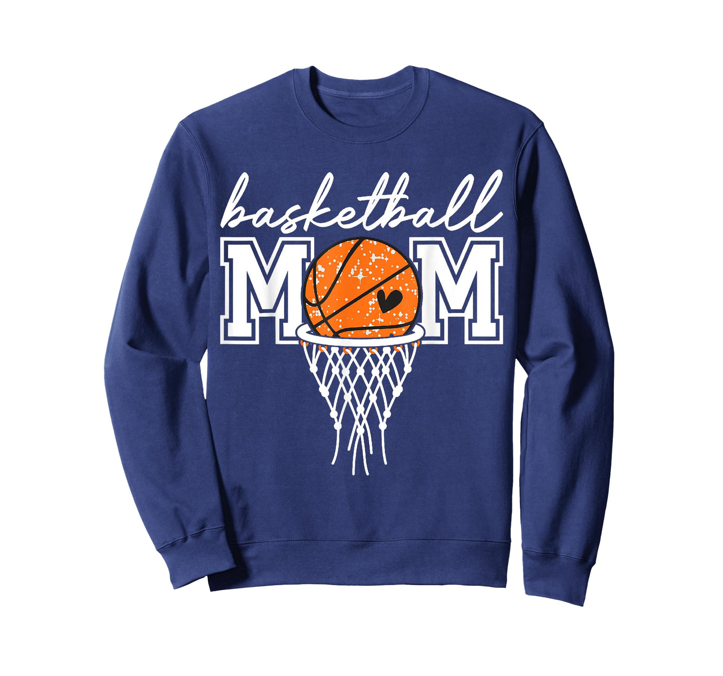 Retro Basketball Mom Mama Funny Mom Game Day Sports Mothers T-Shirt