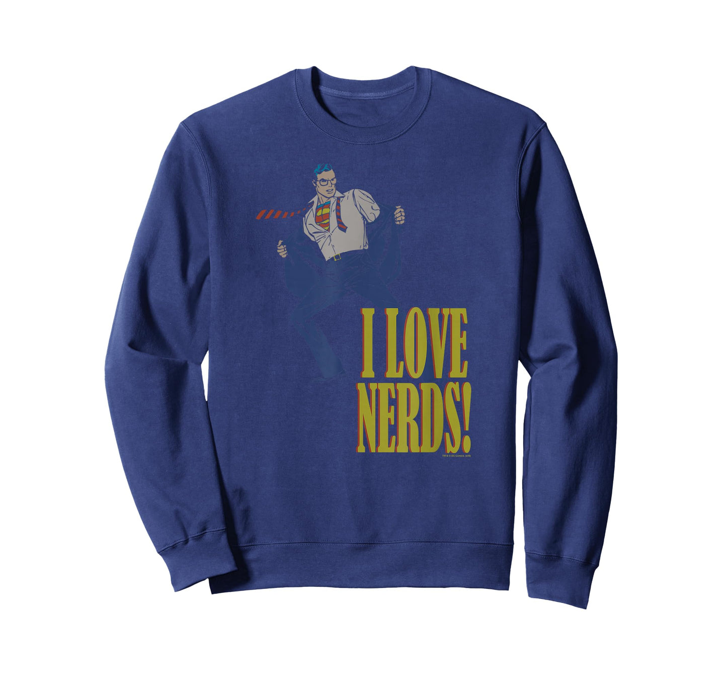 Superman I Love Nerds T Shirt T-Shirt
