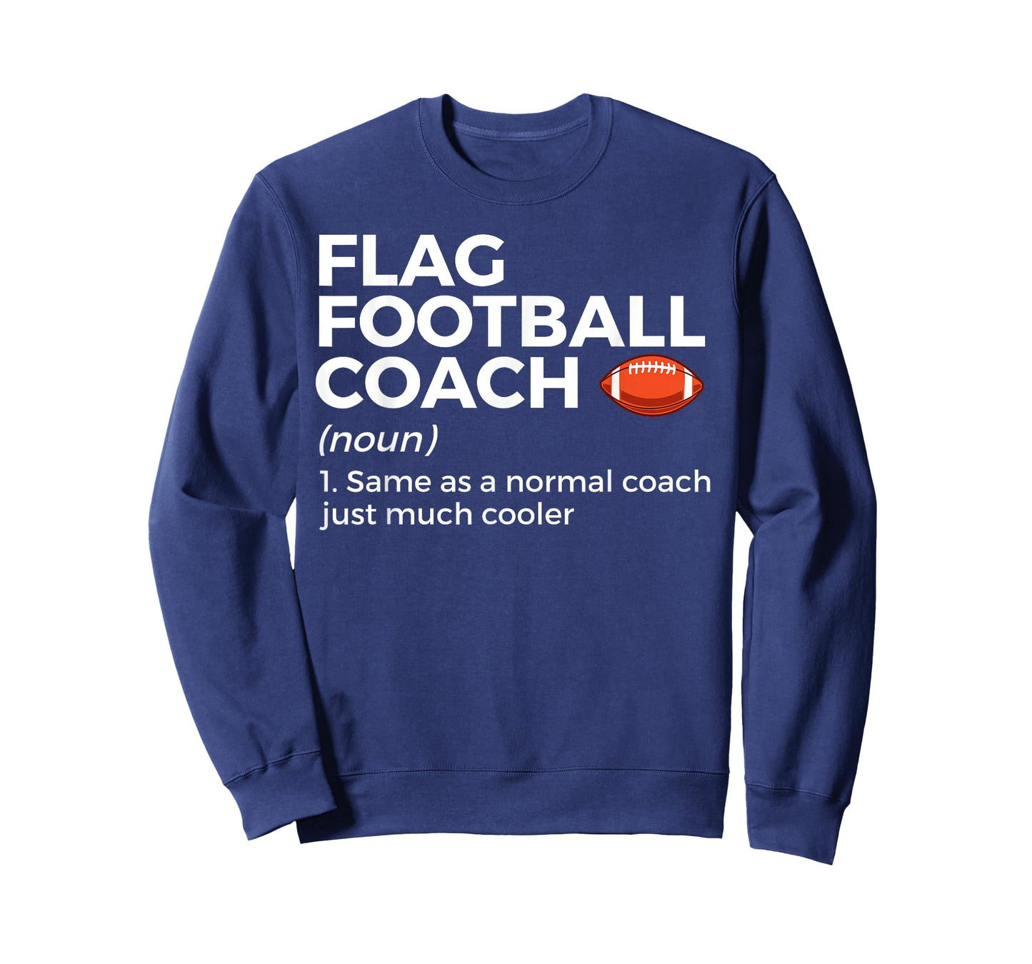 Funny Flag Football Coach Definition T-Shirt