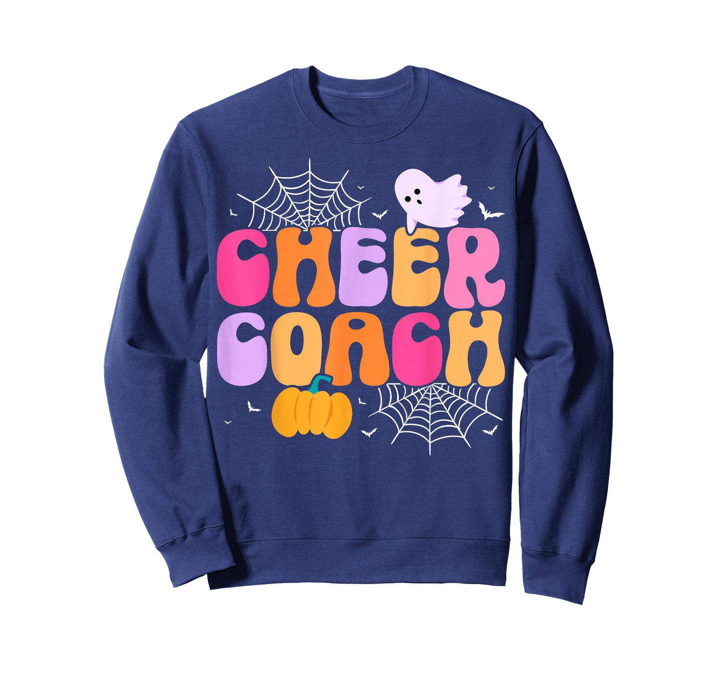 Cheer Coach - Halloween Cheerleader Cheerleading Coach Gifts T-Shirt