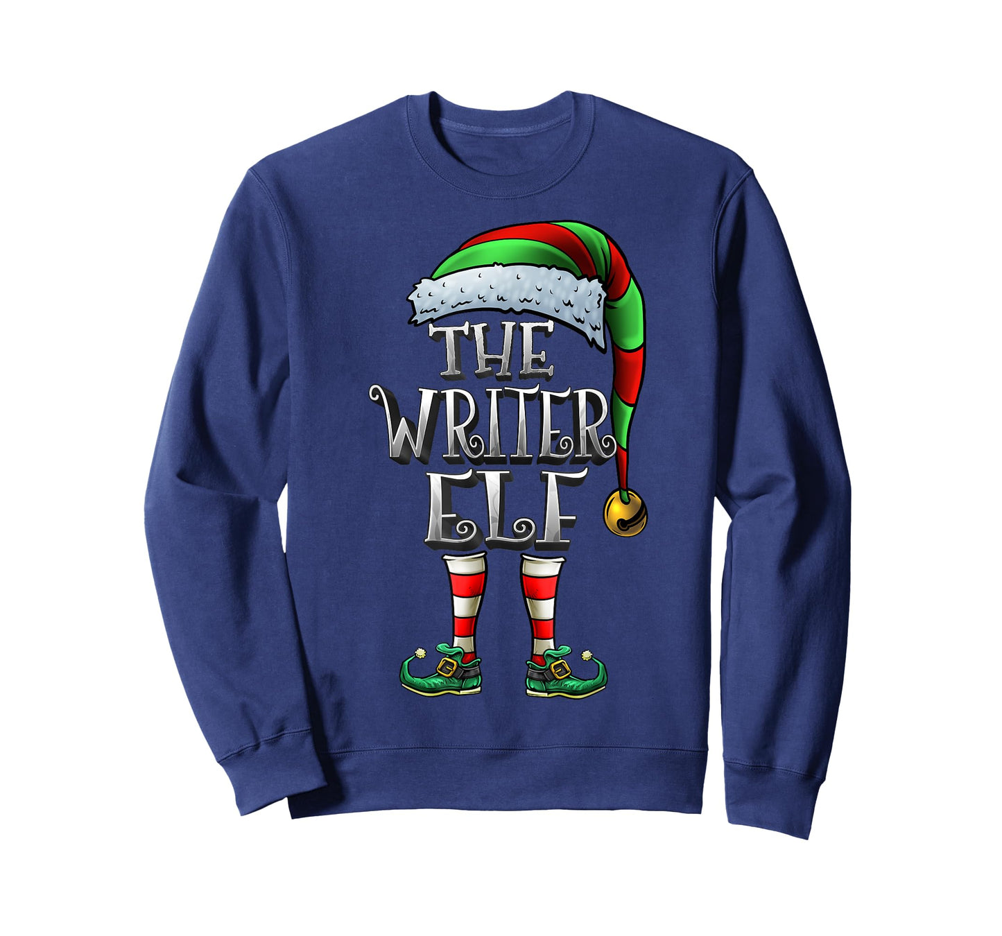 The Writer Elf Shirt Matching Family Writer Christmas Elf T-Shirt
