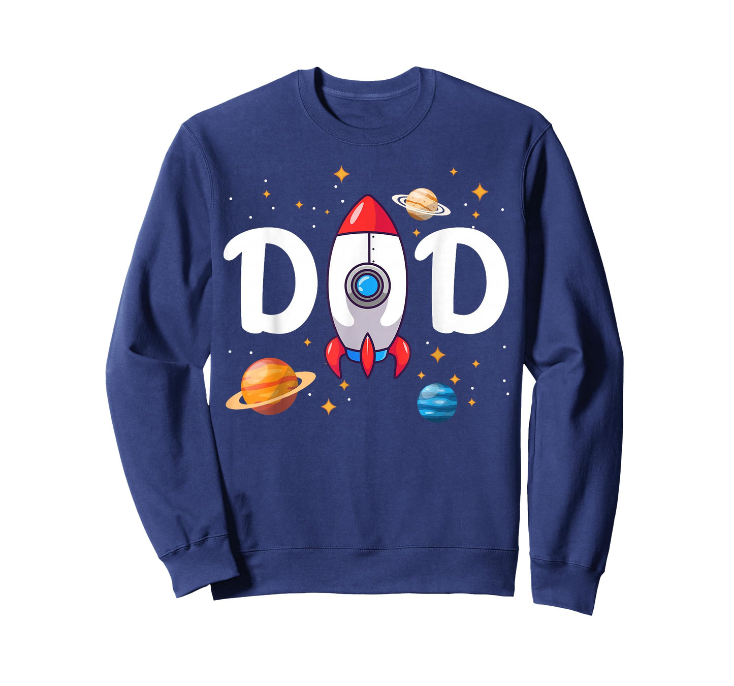 Dad of The Birthday Boy Space Astronaut 1st Birthday Family T-Shirt
