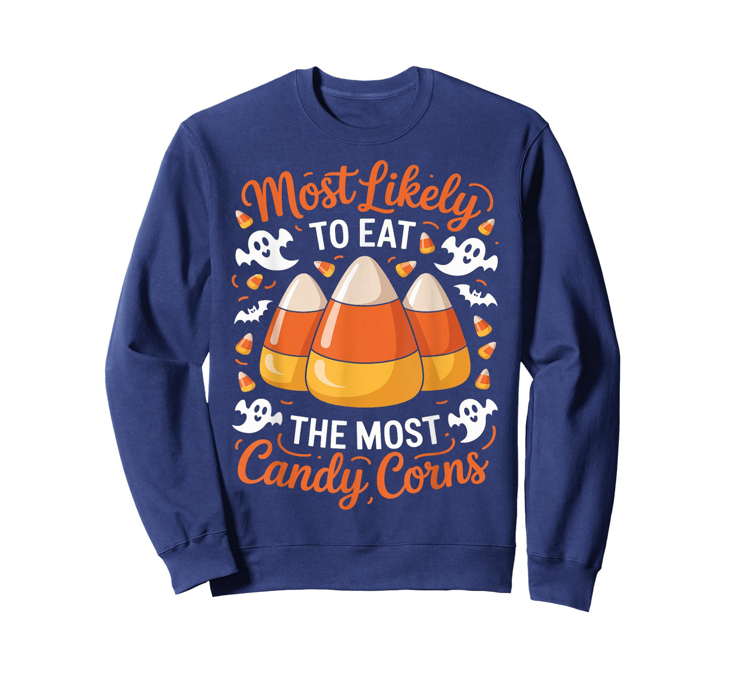 Most Likely To Eat Candy Corns Spooky Halloween Costume T-Shirt