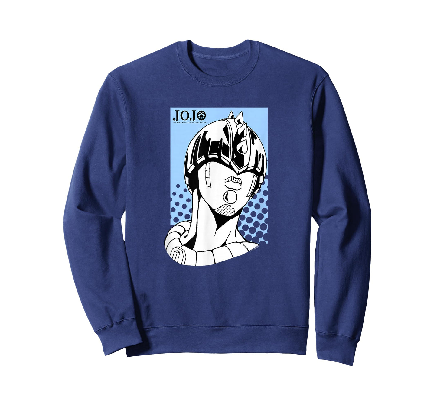 JoJo's Bizarre Adventure Zipper Man Head with Logo Anime T-Shirt