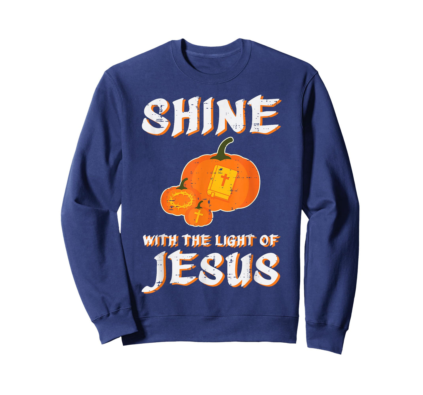 Halloween Christian Shine Light Jesus Costume Men Women Kids T-Shirt