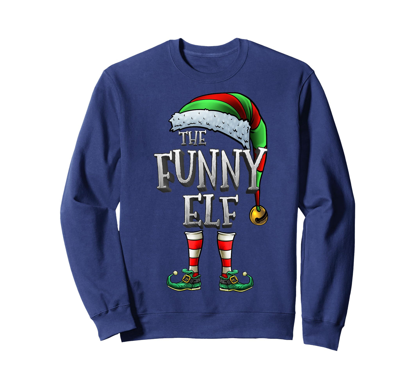 The Funny Elf Shirt Matching Family Funny Christmas Elf T-Shirt