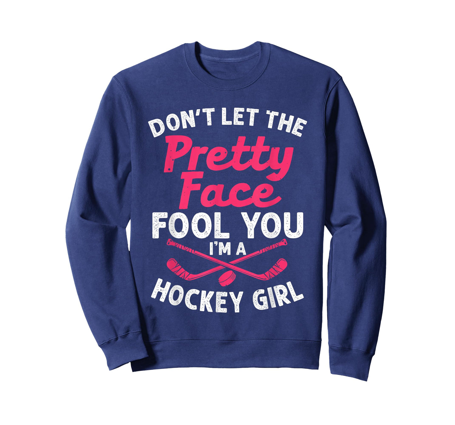 Funny Girl Hockey Gift For Women Kids Ice Hockey Players T-Shirt