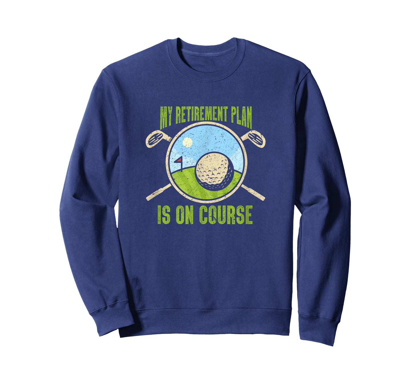 My Retirement Plan Golfing Course Retired Golf Player T-Shirt