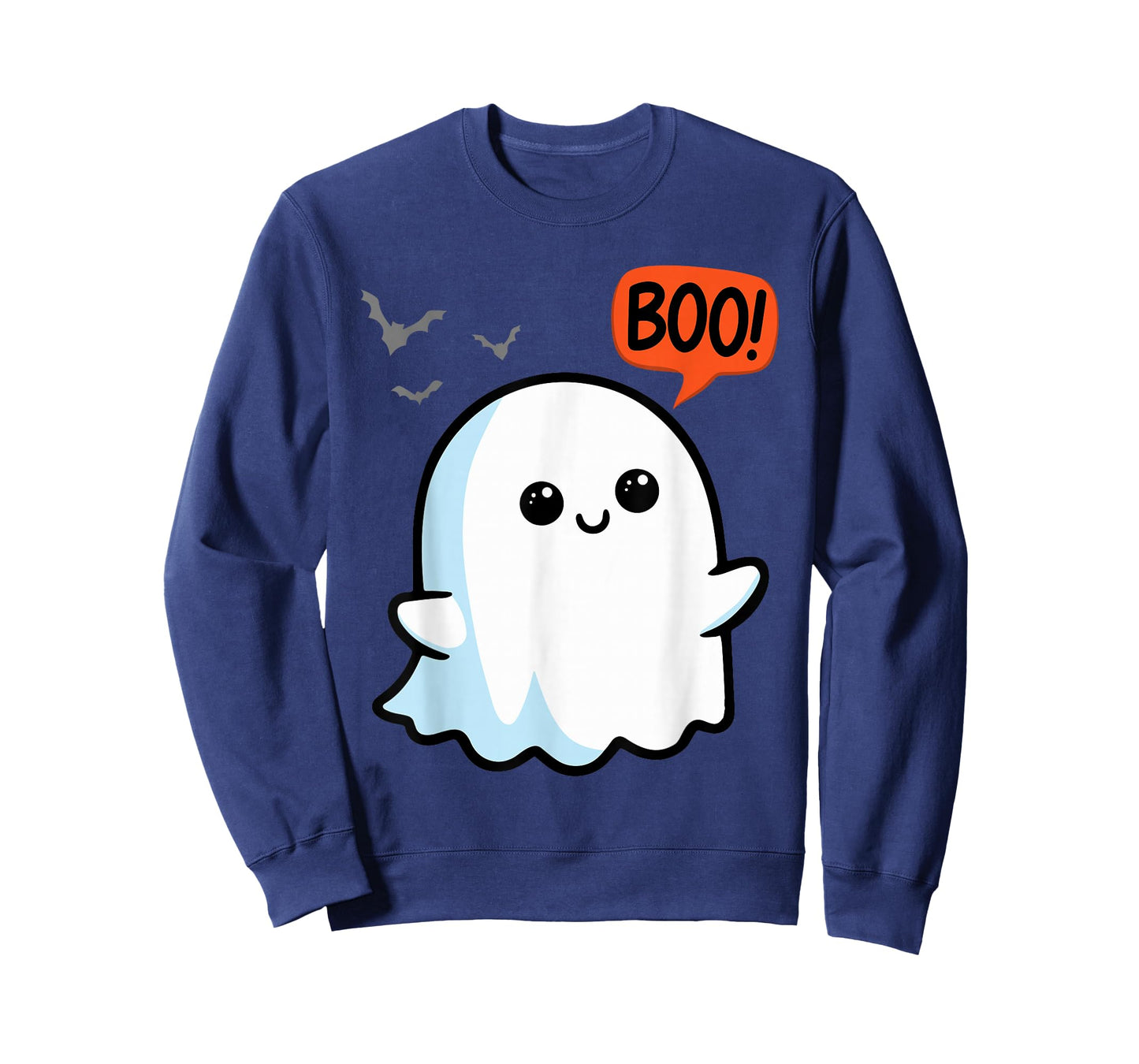 Ghost Saying Boo Spooky Halloween Cute toddler boys girls T-Shirt
