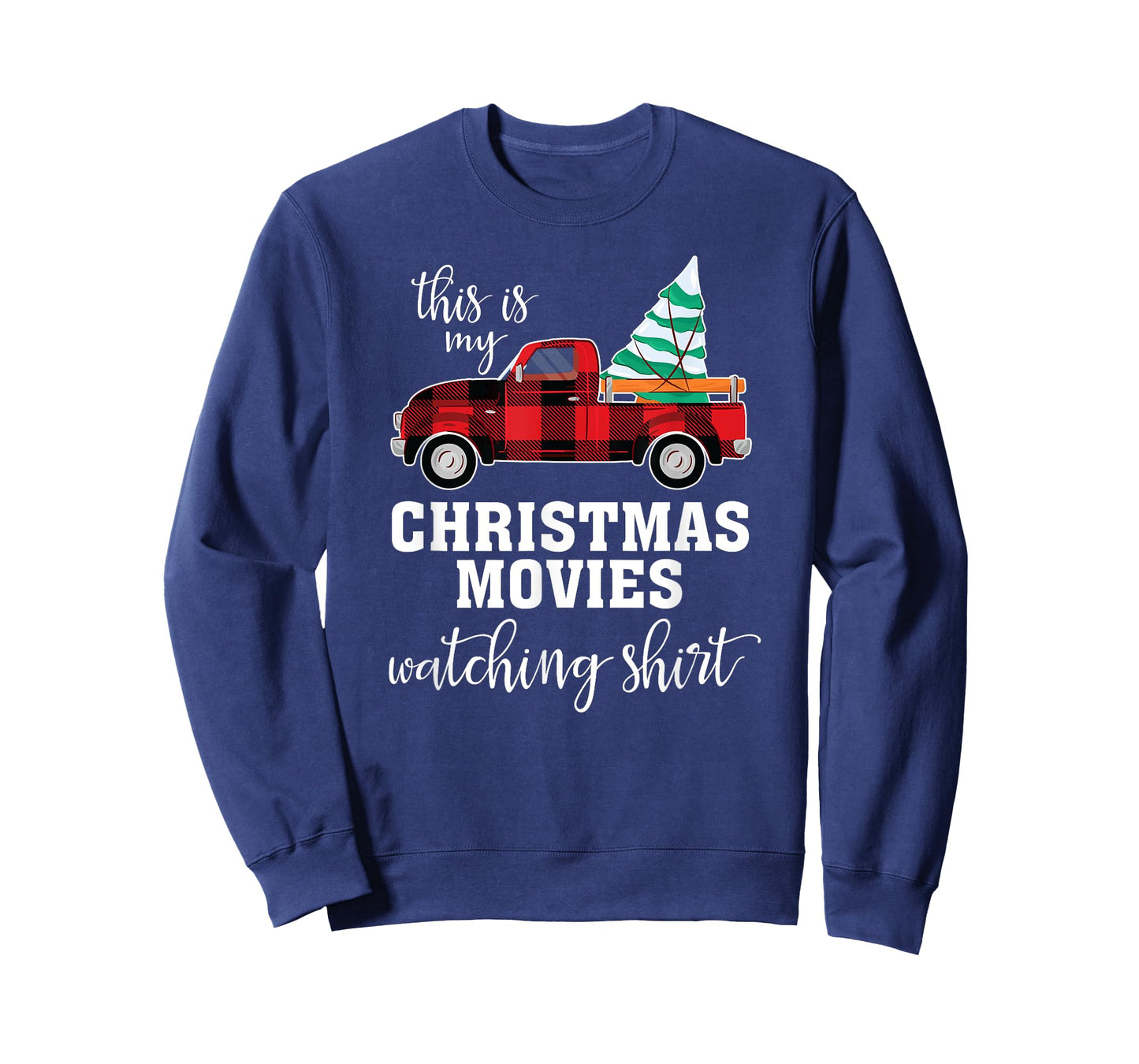 Christmas Movies Watching Shirt Women Boys Girls Xmas Movie T-Shirt