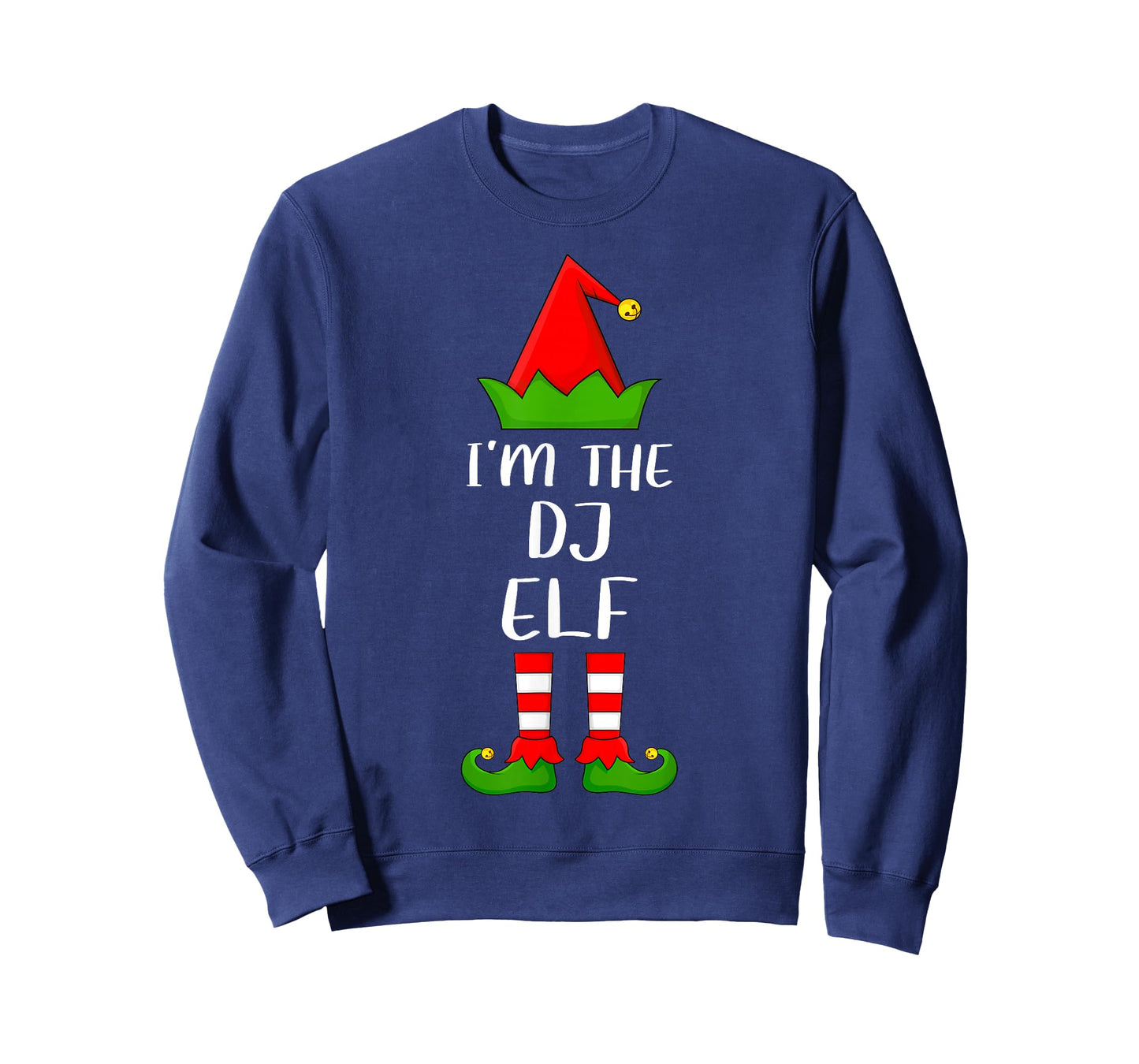 Funny Matching Family I'm The DJ Elf Christmas T-Shirt