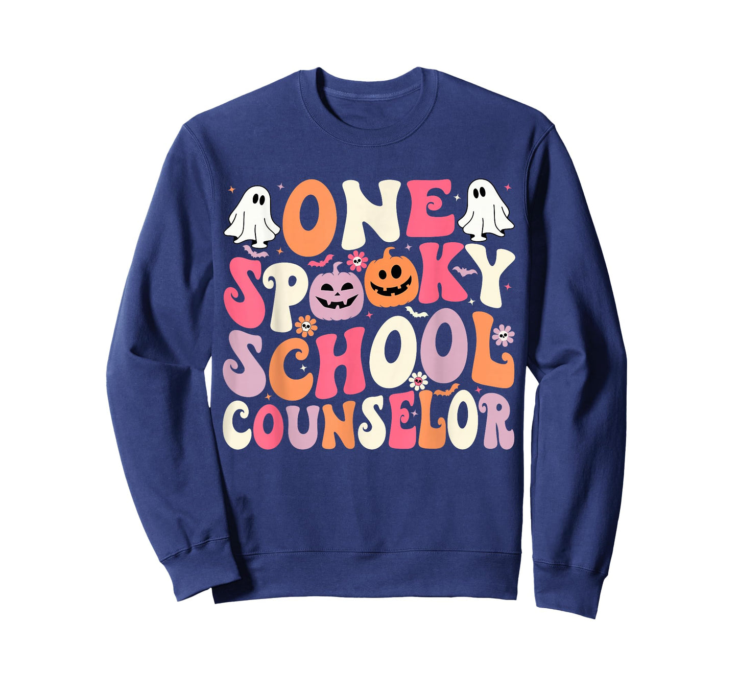 One Spooky School Counselor Halloween Teacher Counseling T-Shirt