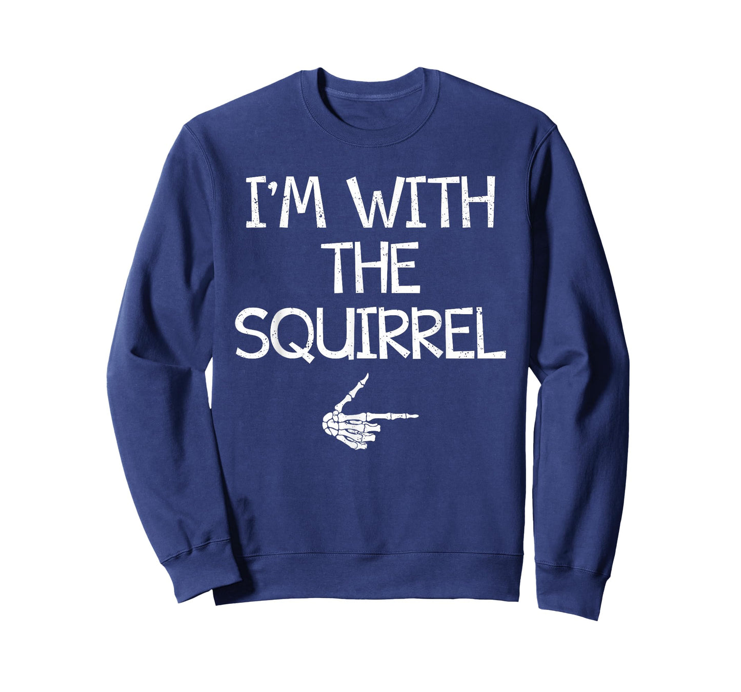 I'm With The Squirrel Halloween Costume Couples Matching T-Shirt