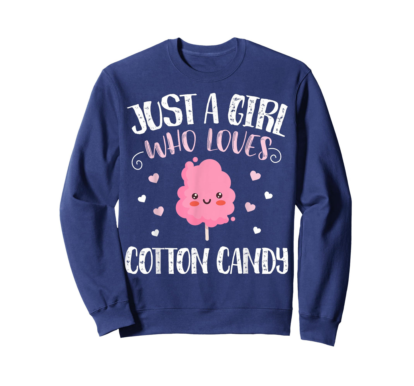 Just A Girl Who Loves Cotton Candy - Funny Cotton Candy T-Shirt