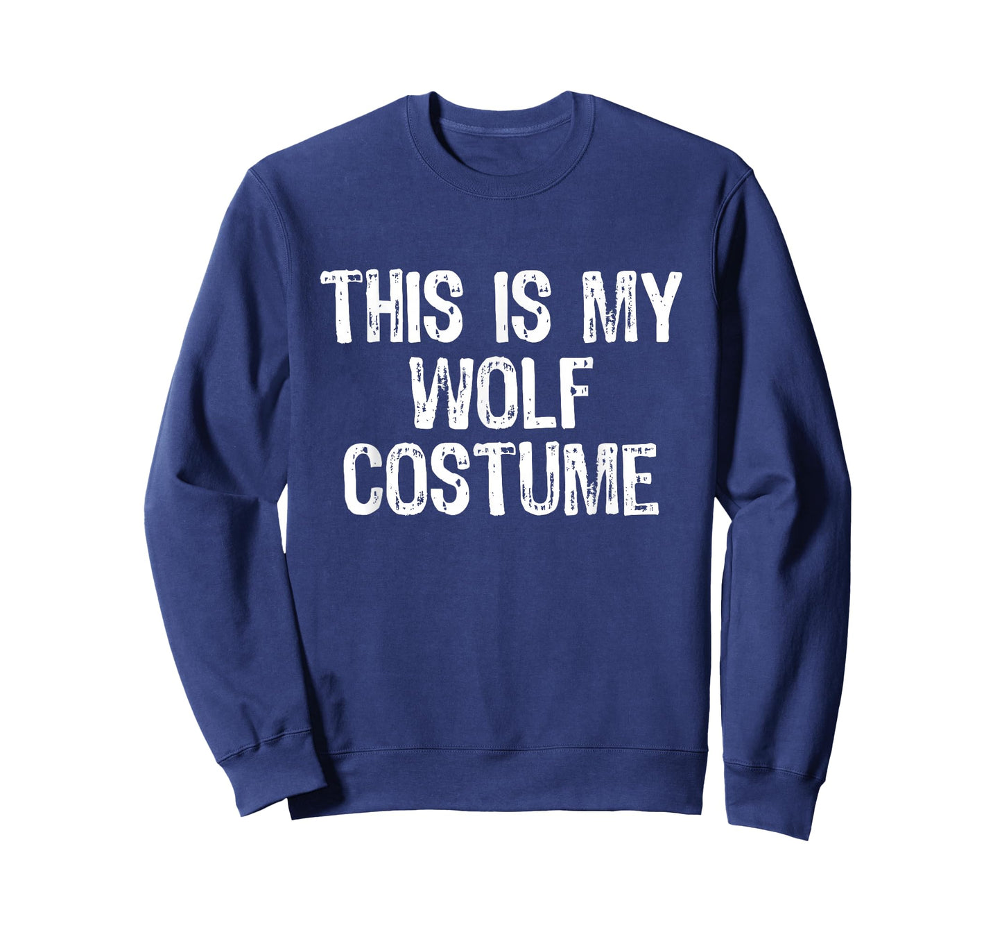 This Is My Wolf Halloween Costume Easy Lazy Last Minute T-Shirt