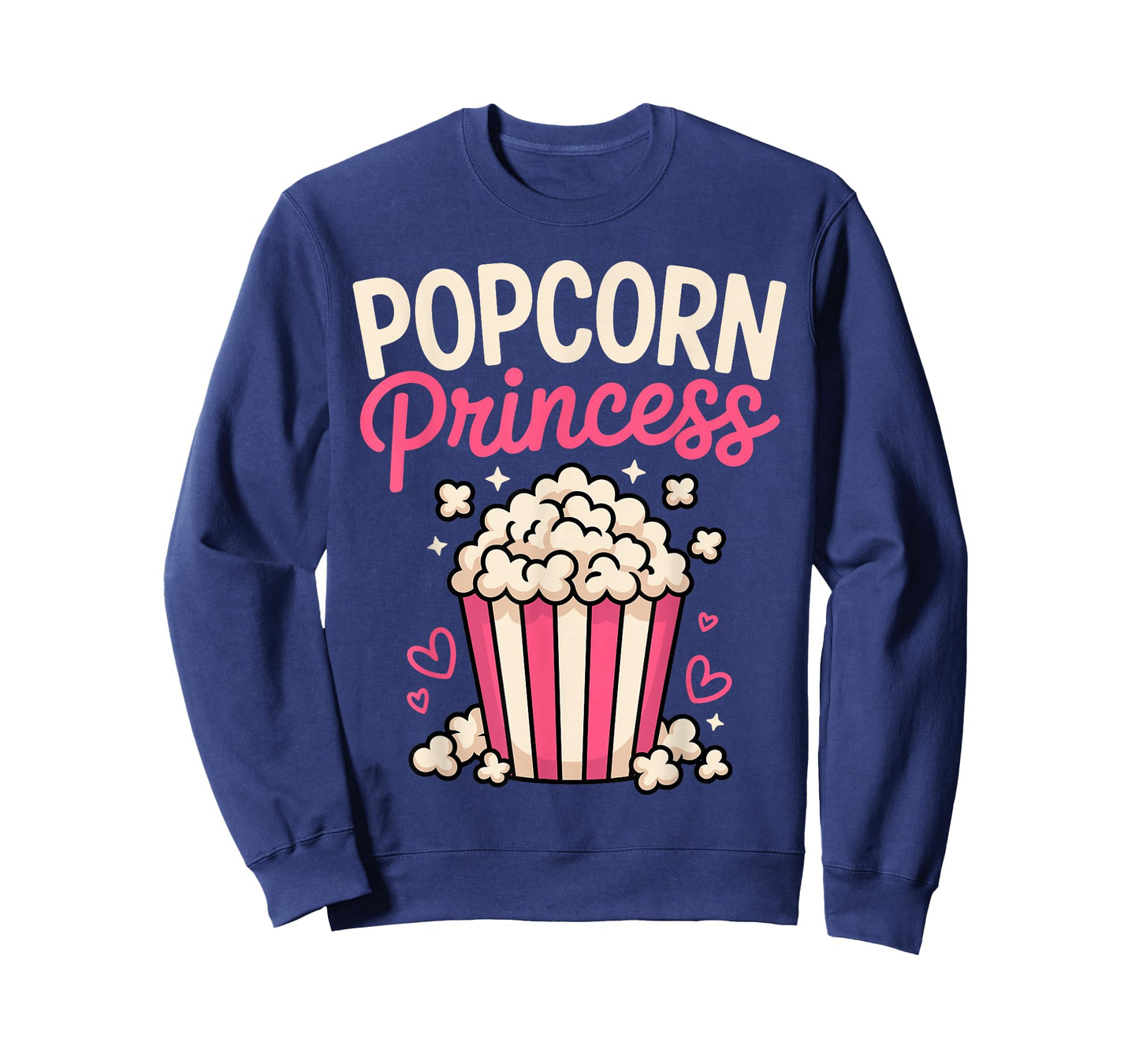 Funny Popcorn Art For Women Girls Kid Pop Corn Popcorn Lover T-Shirt