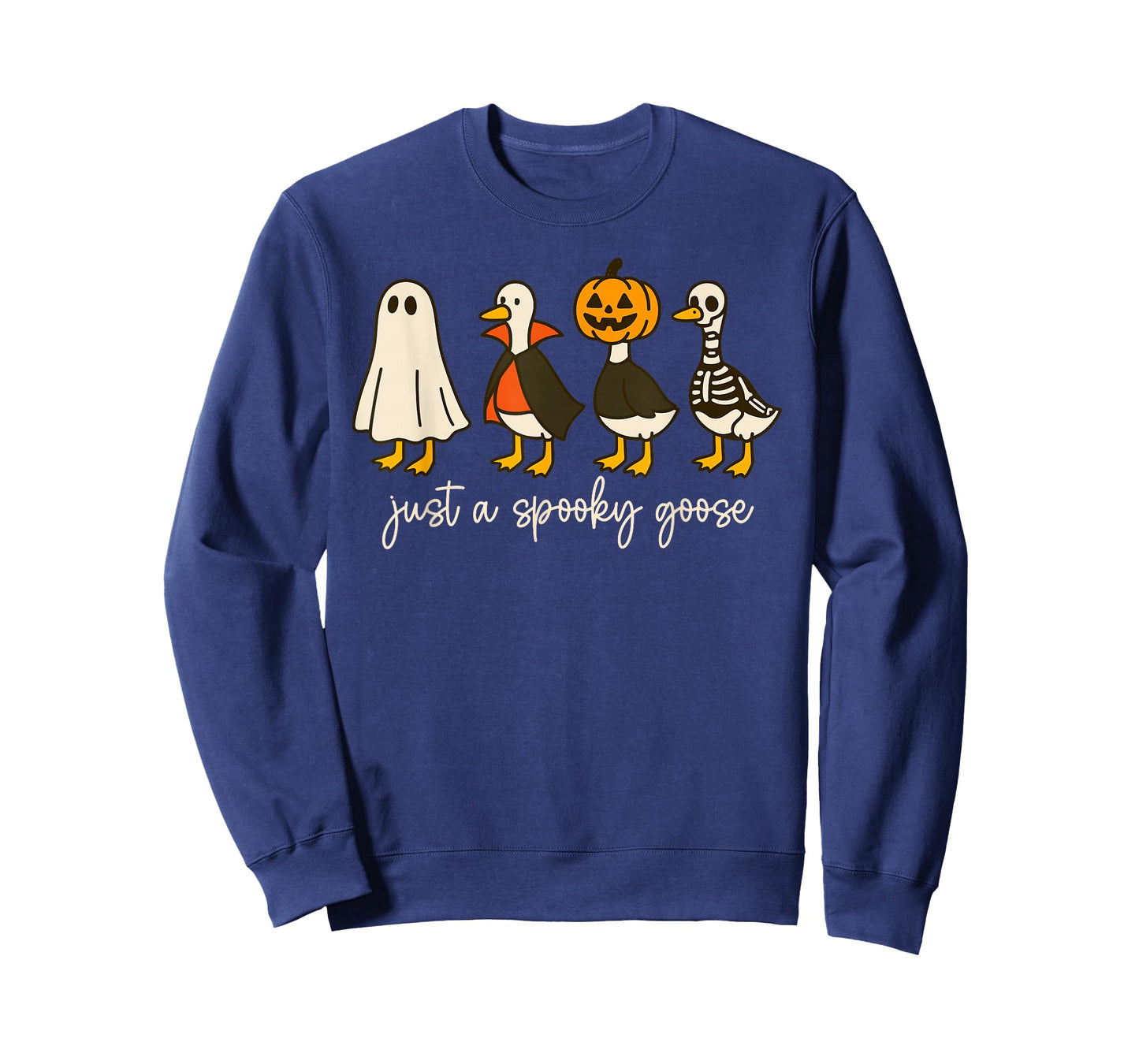 Just A Spooky Goose Spooky Season Trick Or Treat Halloween T-Shirt