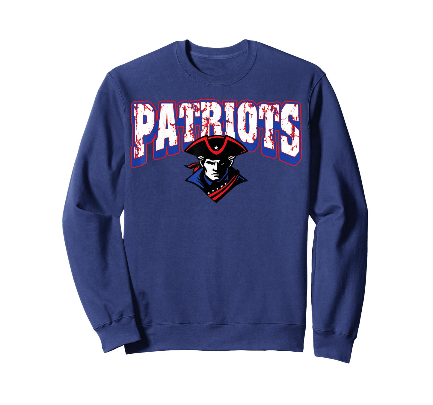 Patriots Back to School Spirit RWB T-Shirt