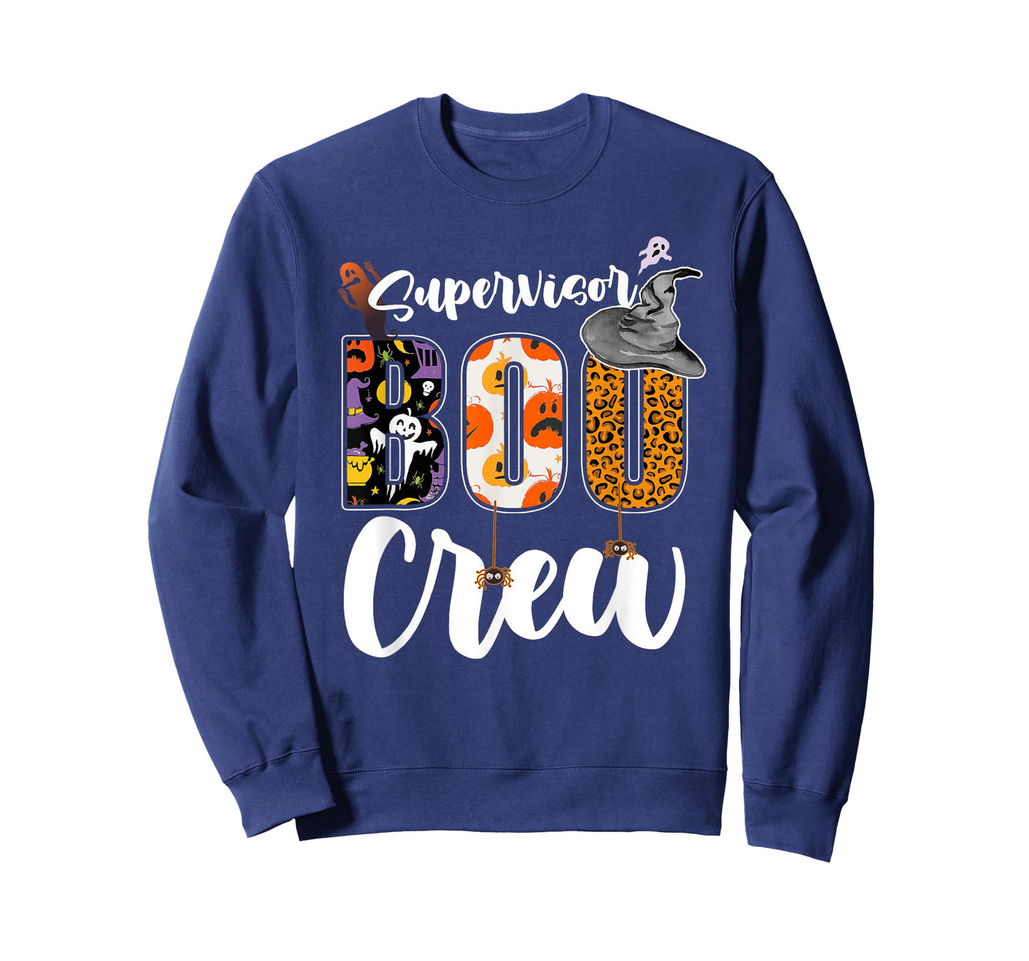 Supervisor Boo Crew Halloween Matching Manager T-Shirt