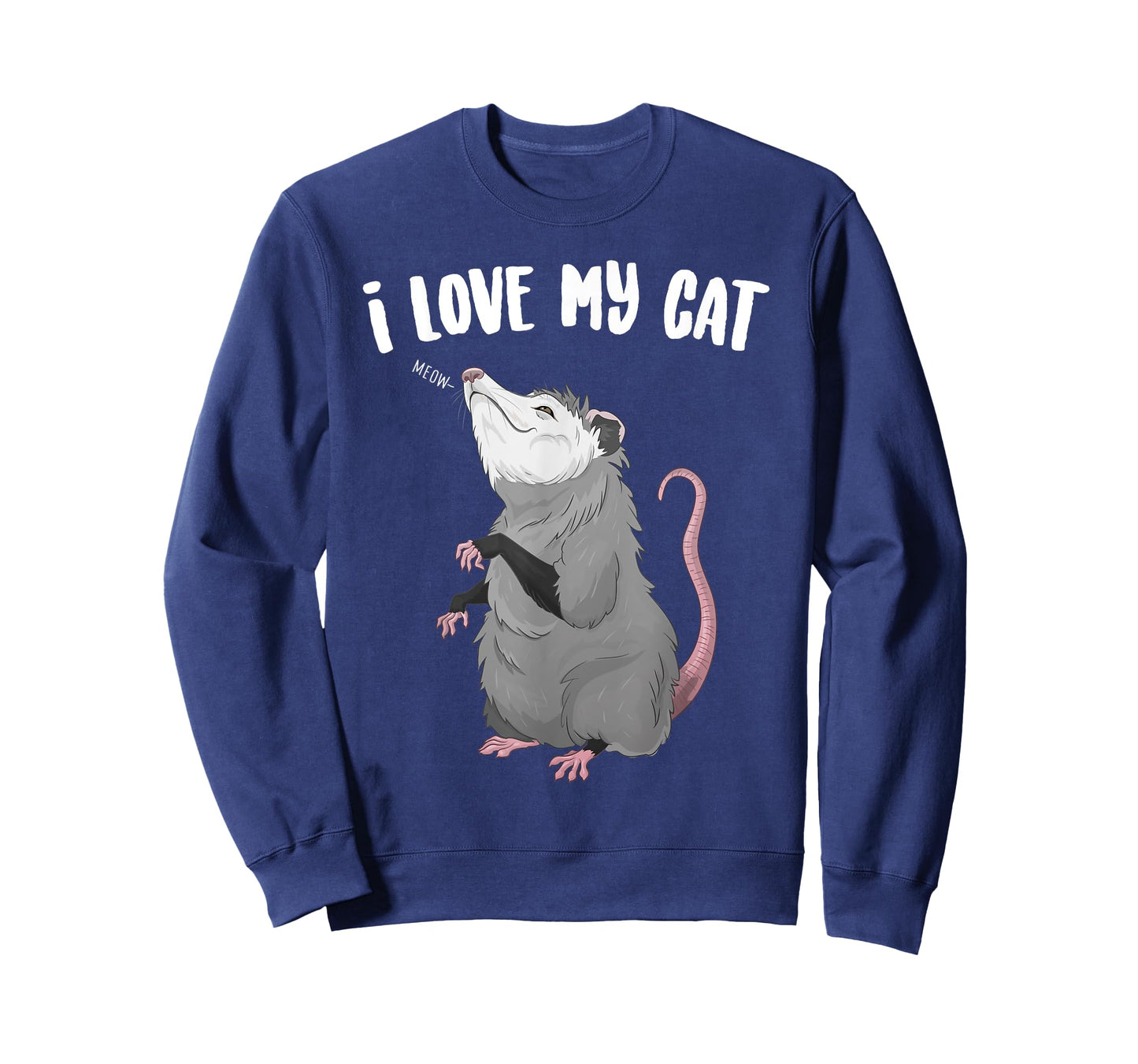I Love My Cat Funny Animal Posum T-Shirt