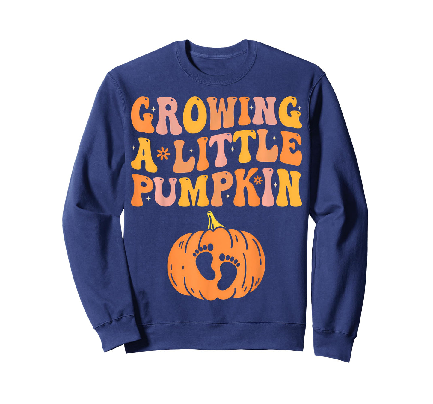 Growing A Little Pumpkin Pregnancy Announcement Halloween T-Shirt
