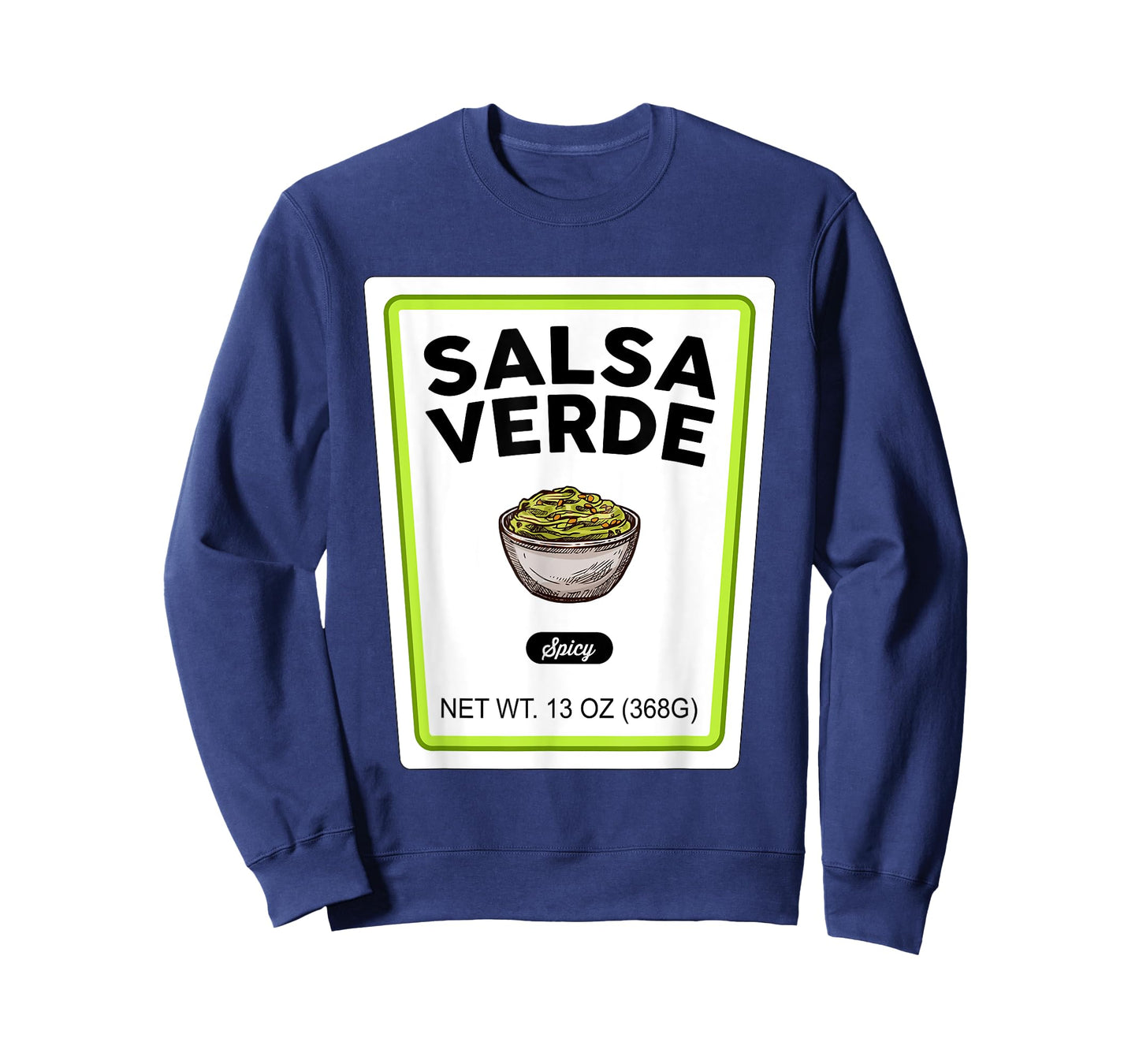 Halloween Matching Costume Salsa Verde Bottle Label T-Shirt