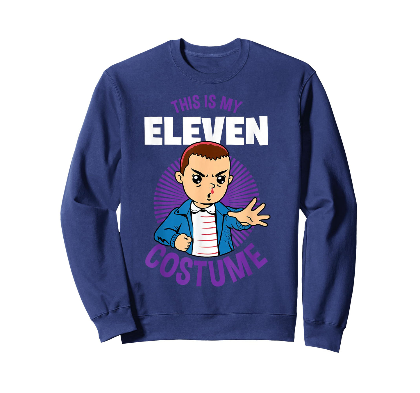 Stranger Things Halloween This Is My Eleven Costume T-Shirt