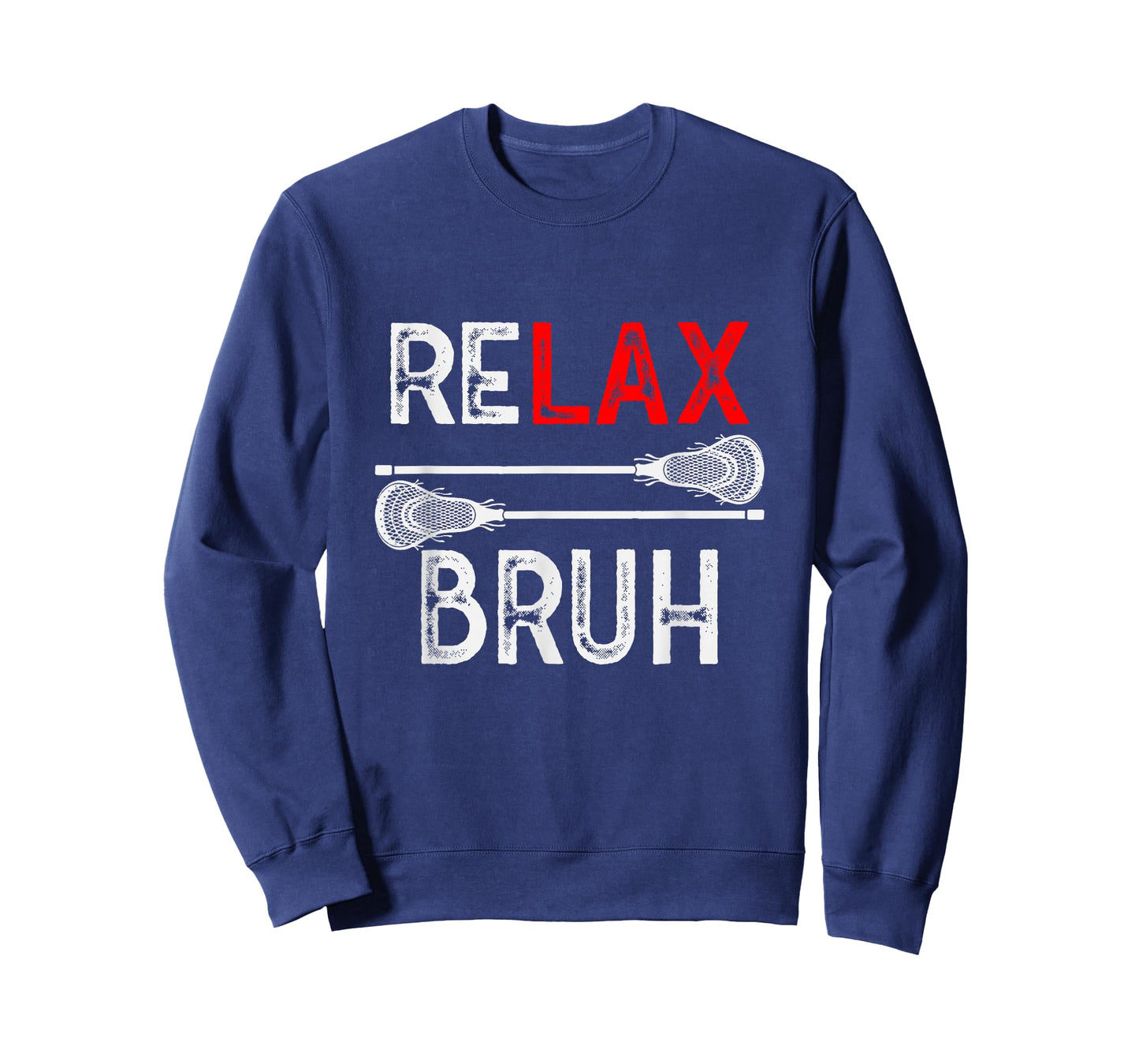 Lacrosse RELAX Bruh LAX Graphic Tee Girl Boy Teen Funny T-Shirt