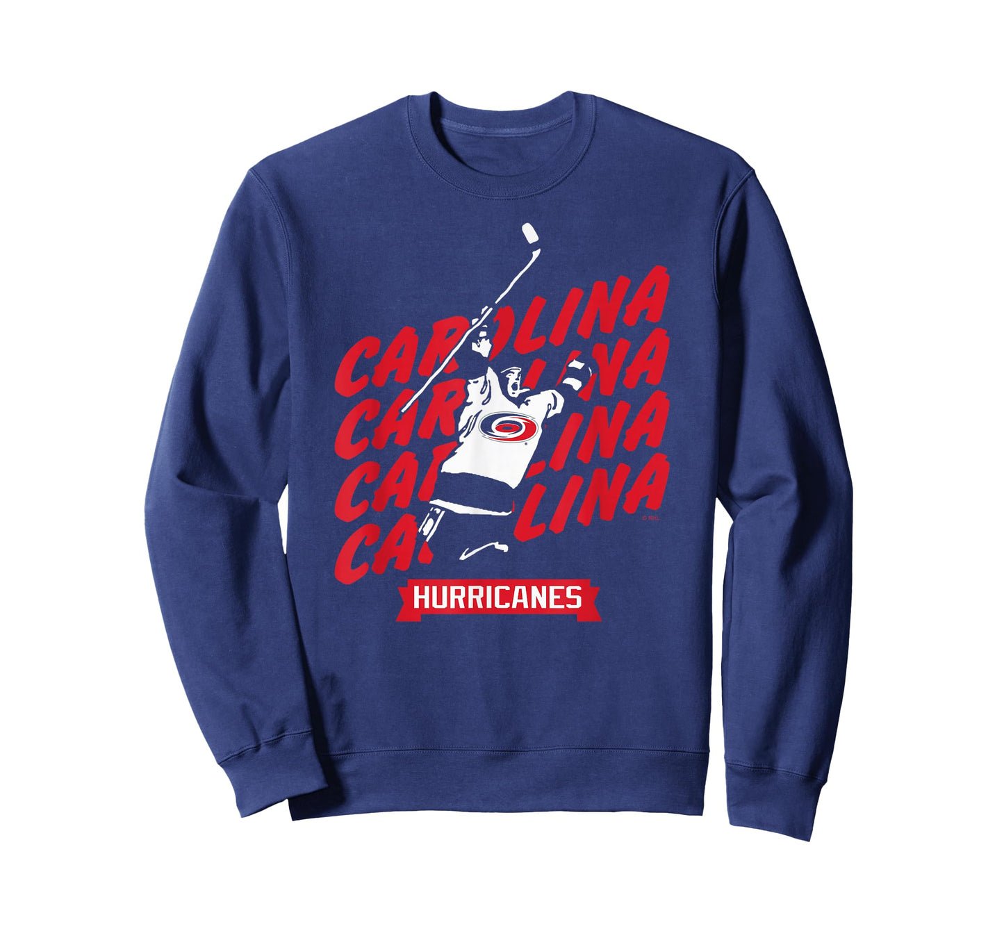 Carolina Hurricanes Graffiti Black NHL Officially Licensed T-Shirt