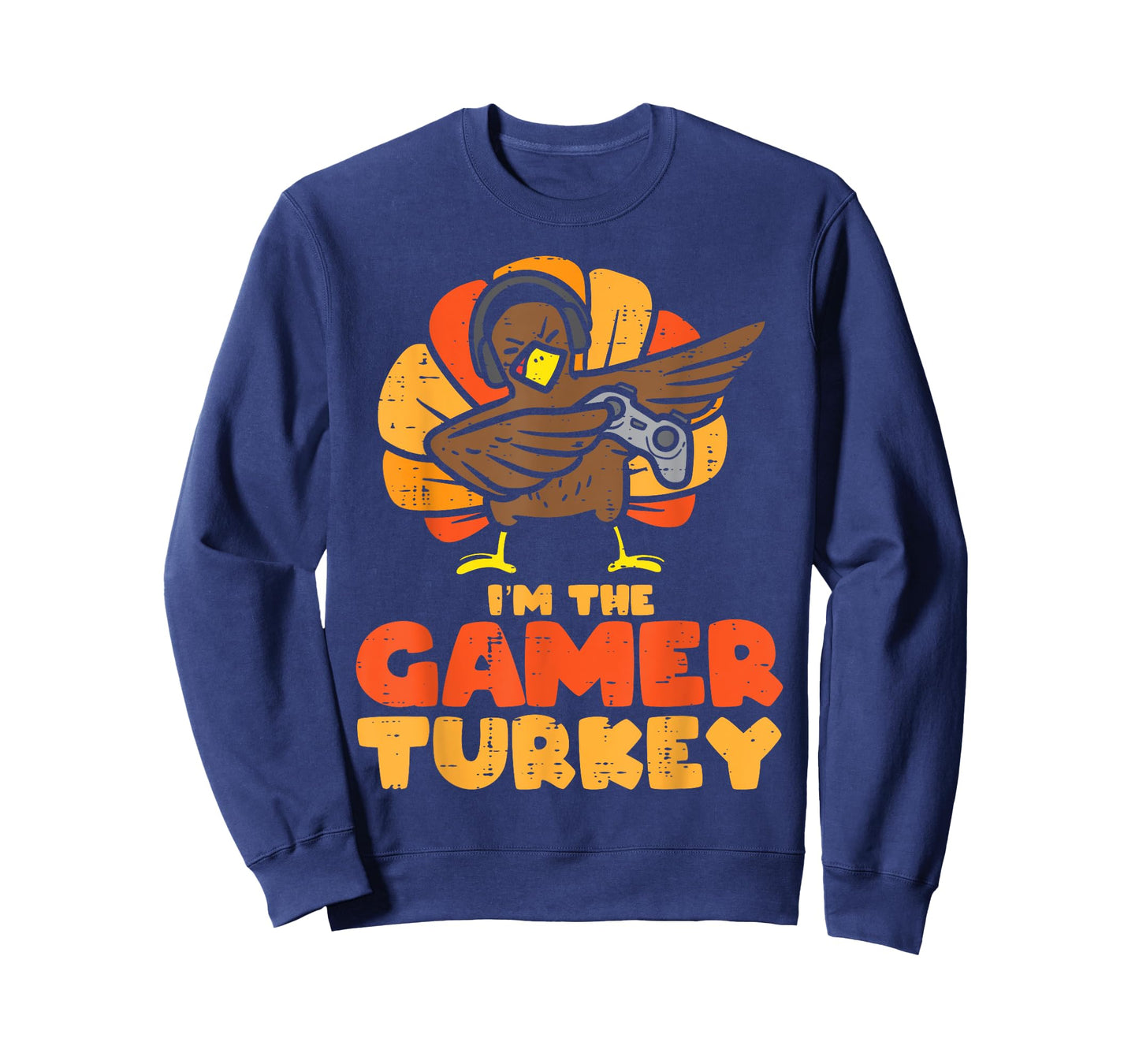 Gamer Turkey VIdeo Games Gaming Boys Thanksgiving Kids Men T-Shirt