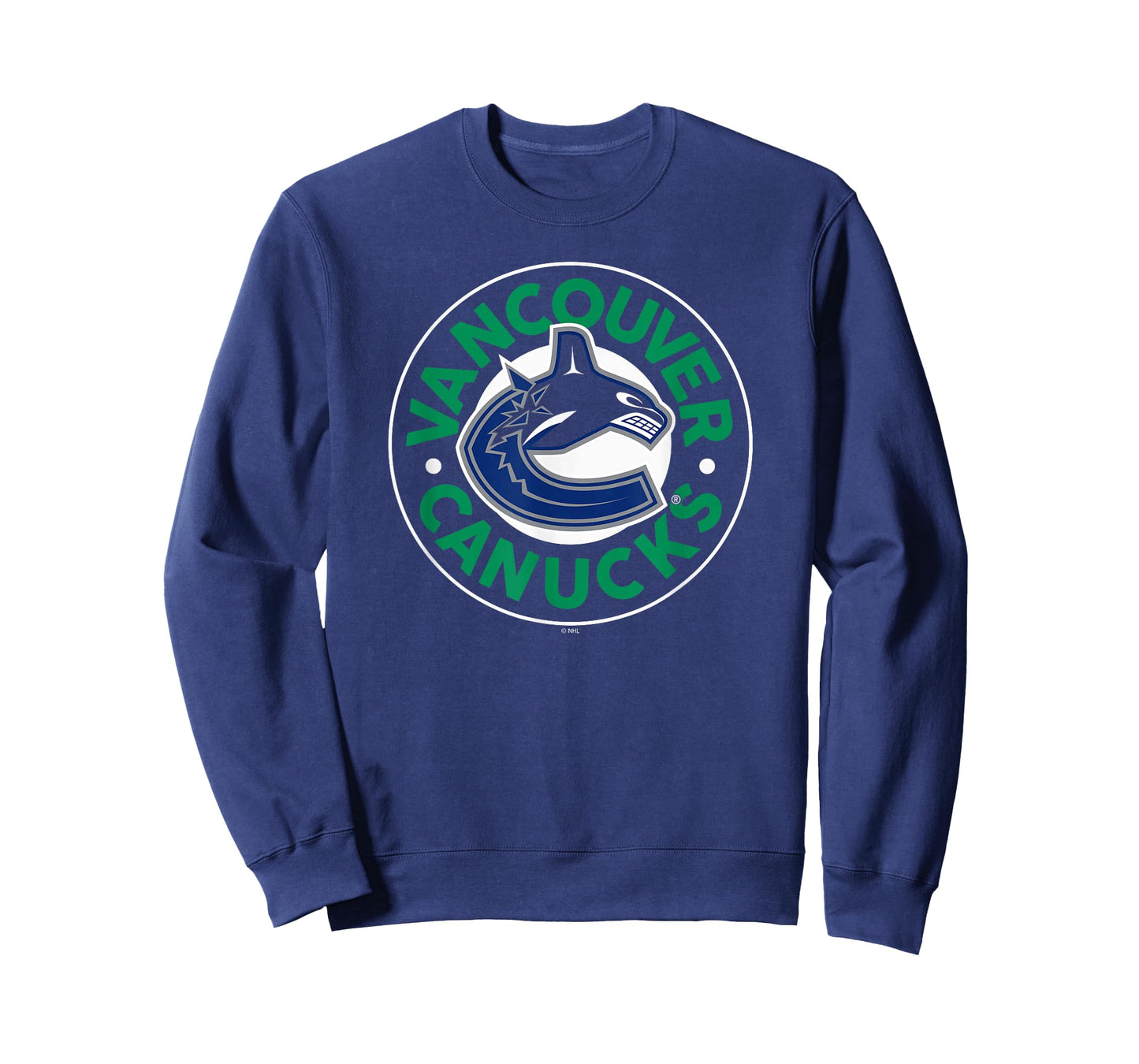 Vancouver Canucks Symbol Navy Blue Officially Licensed T-Shirt