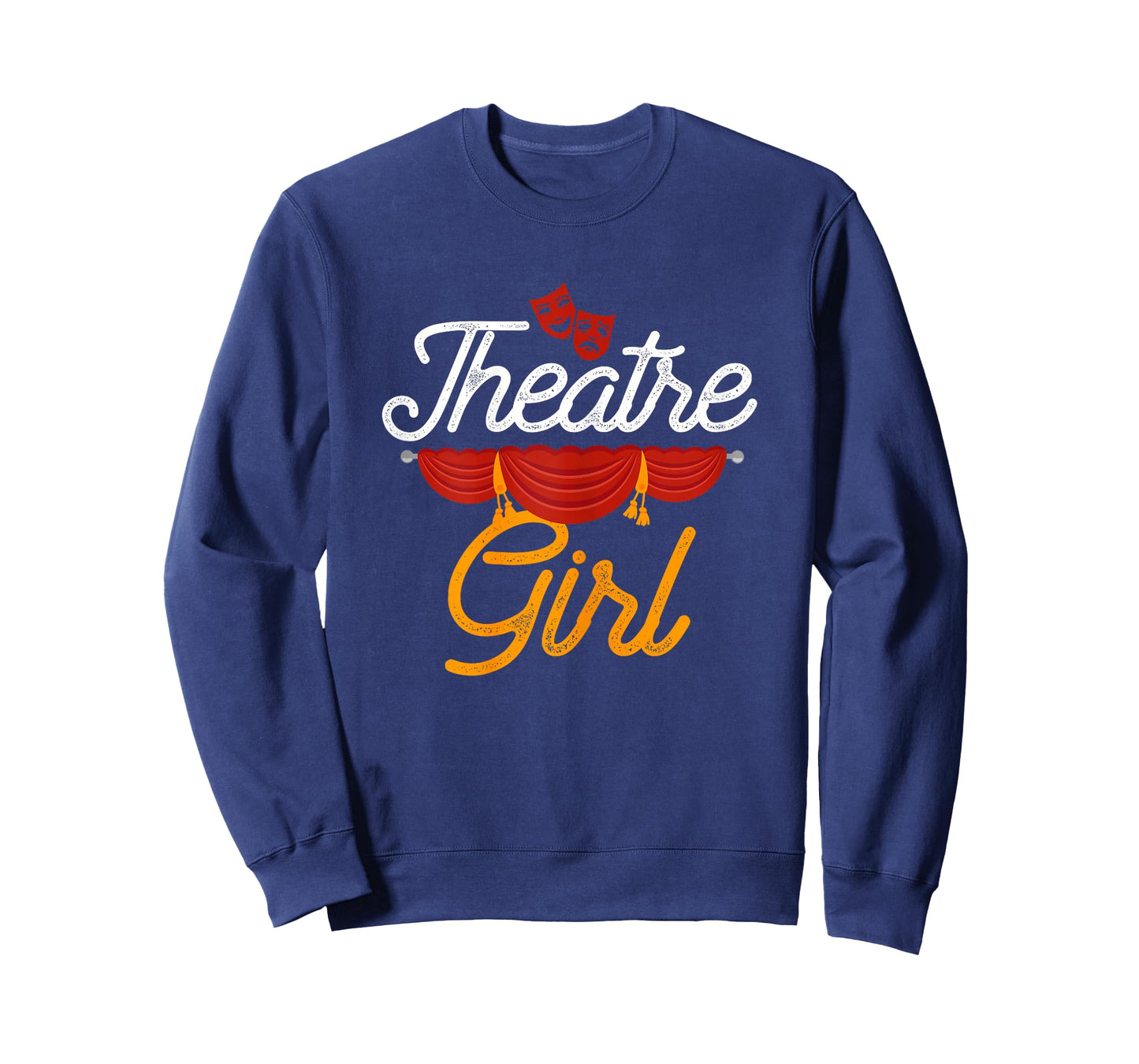 Theatre Girl Actress Drama Stage Thespian Theatre Gift T-Shirt