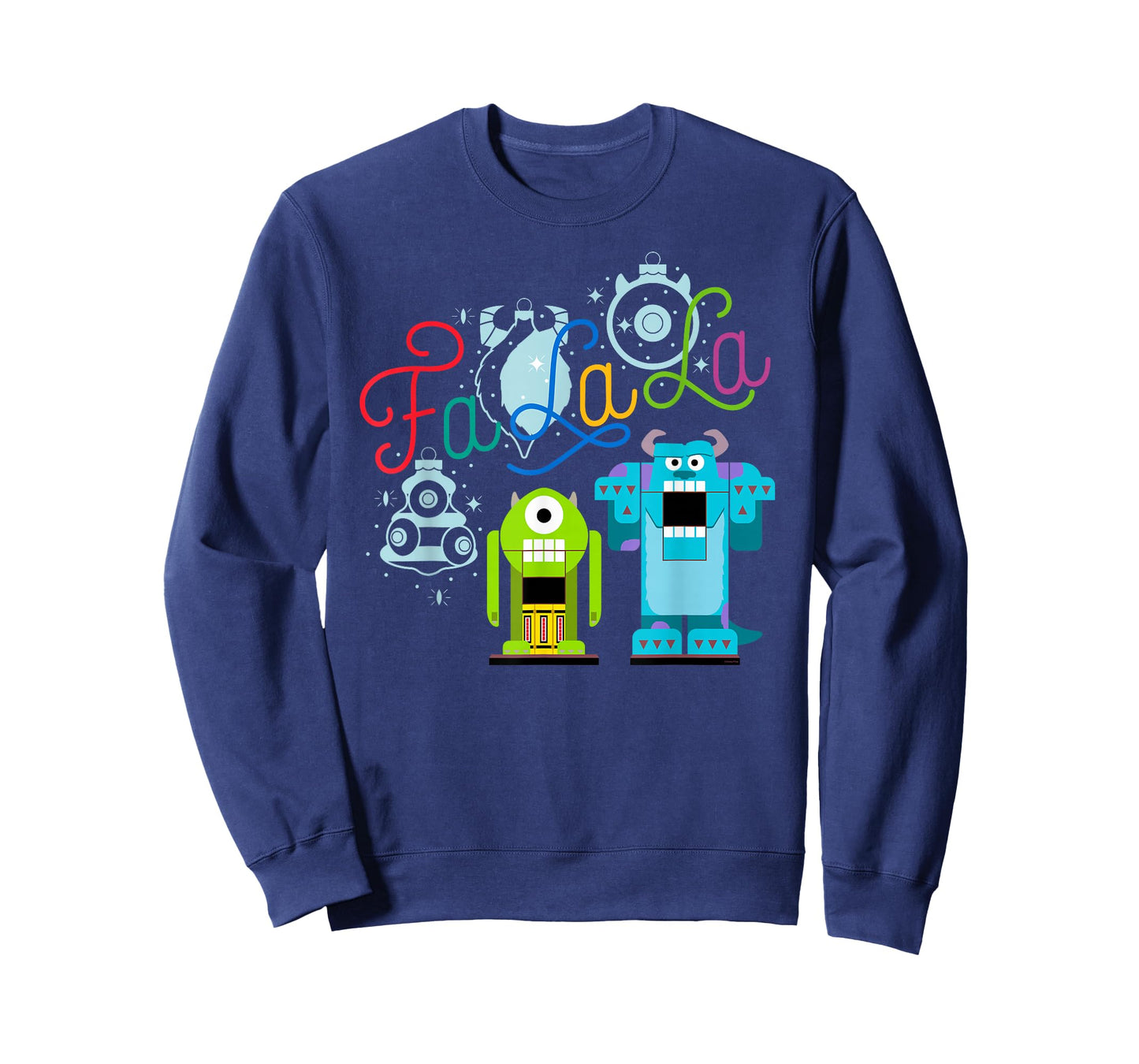 Disney PIXAR Monsters Inc. Mike & Sully Fa La La Holiday T-Shirt