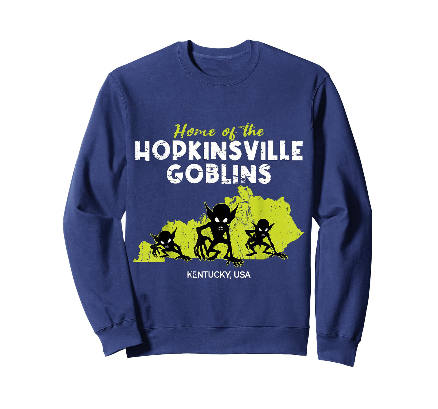 Hopkinsville Goblins Kentucky State Funny American Cryptid T-Shirt