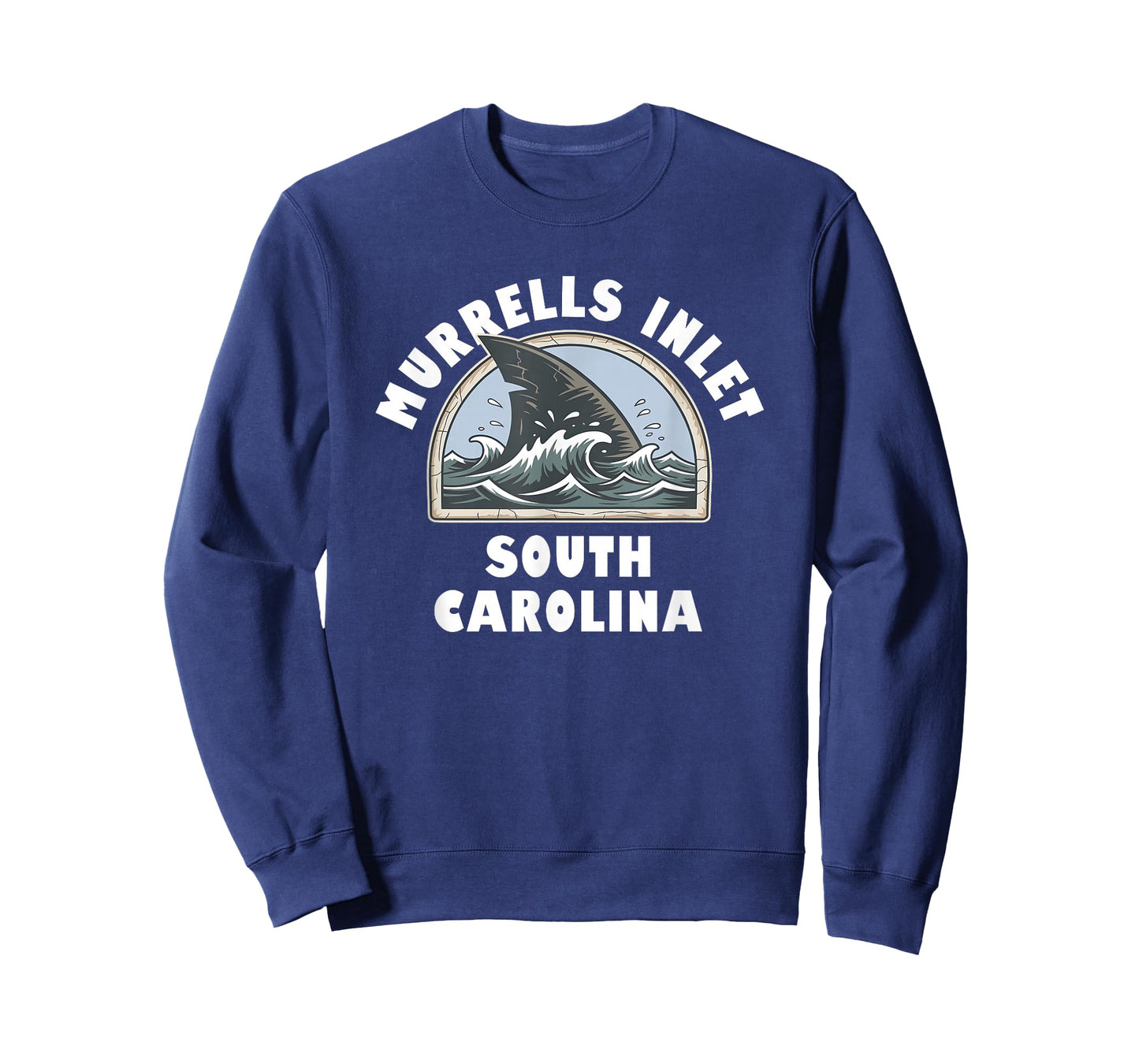 I Love Murrells Inlet South Carolina Beach Shark Souvenir T-Shirt