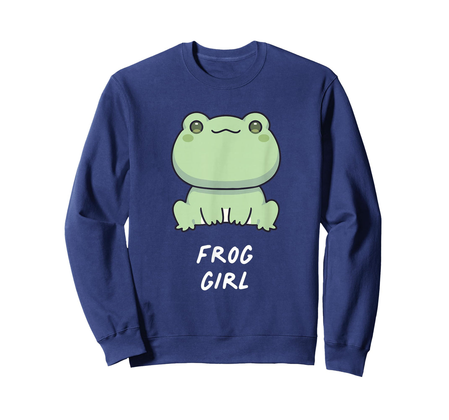 Frog Girl Cute Kawaii Anime Aesthetic Family Ambhibian Lover T-Shirt
