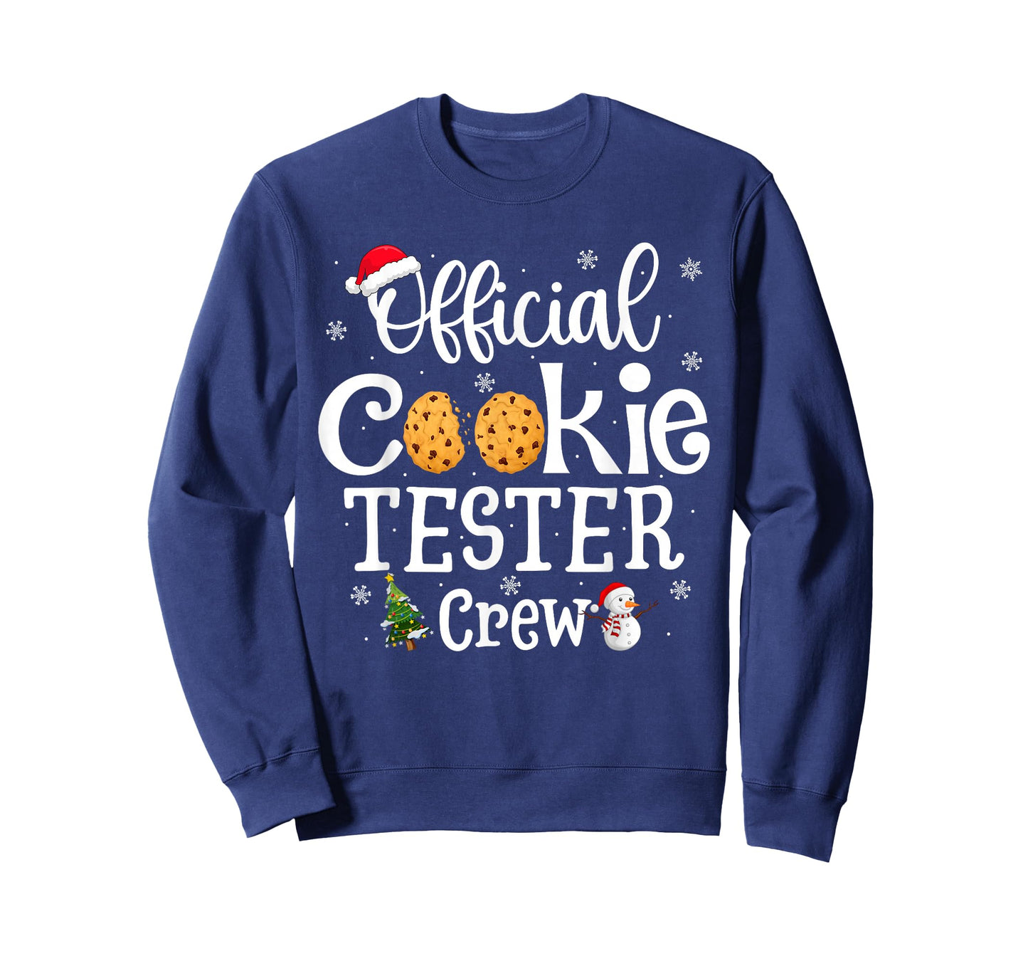 Official Cookie Tester Crew Family Baking Team Christmas T-Shirt