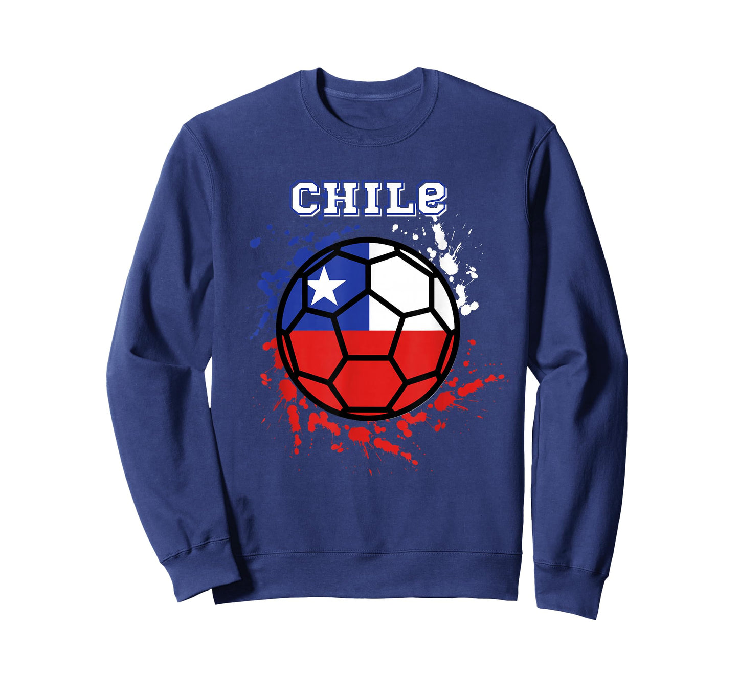 Chile Soccer Chilean Flag Futbol Fan Jersey T-Shirt