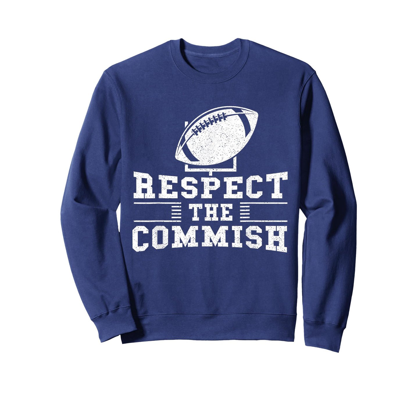 Respect The Commish - Fantasy Football Game Day Gift T-Shirt